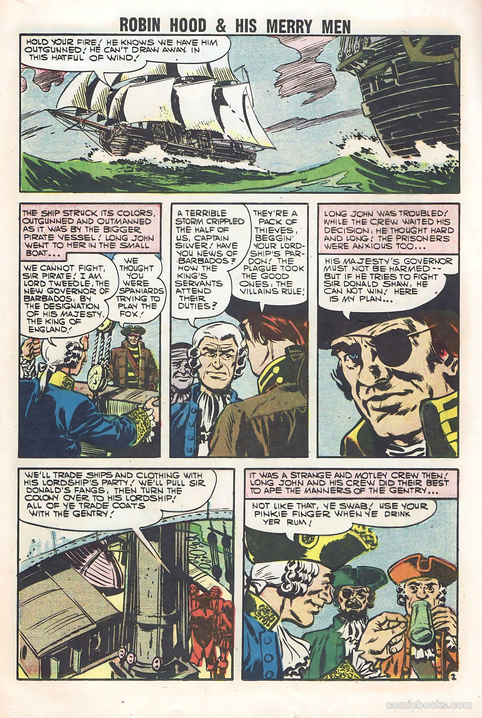 Robin Hood and His Merry Men #36 (1958) — page 16 of 36