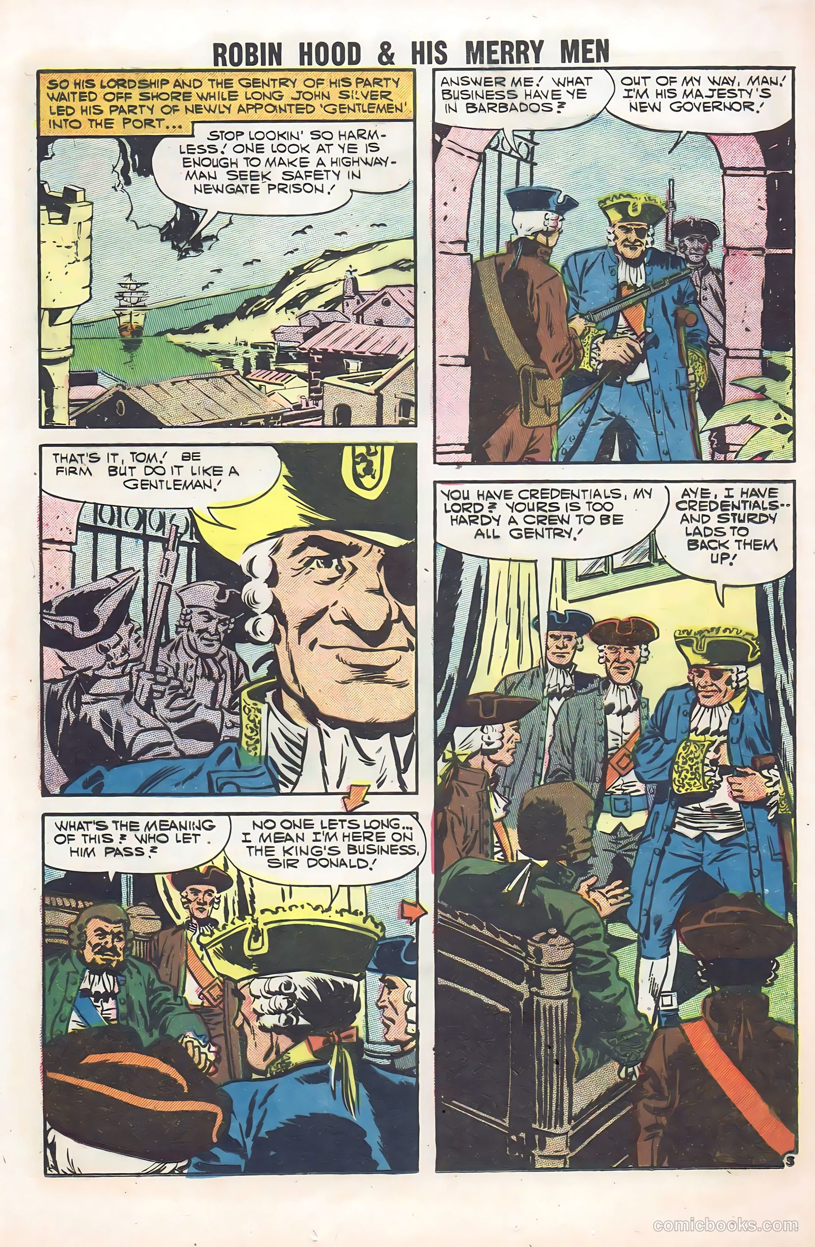 Robin Hood and His Merry Men #36 (1958) — page 17 of 36
