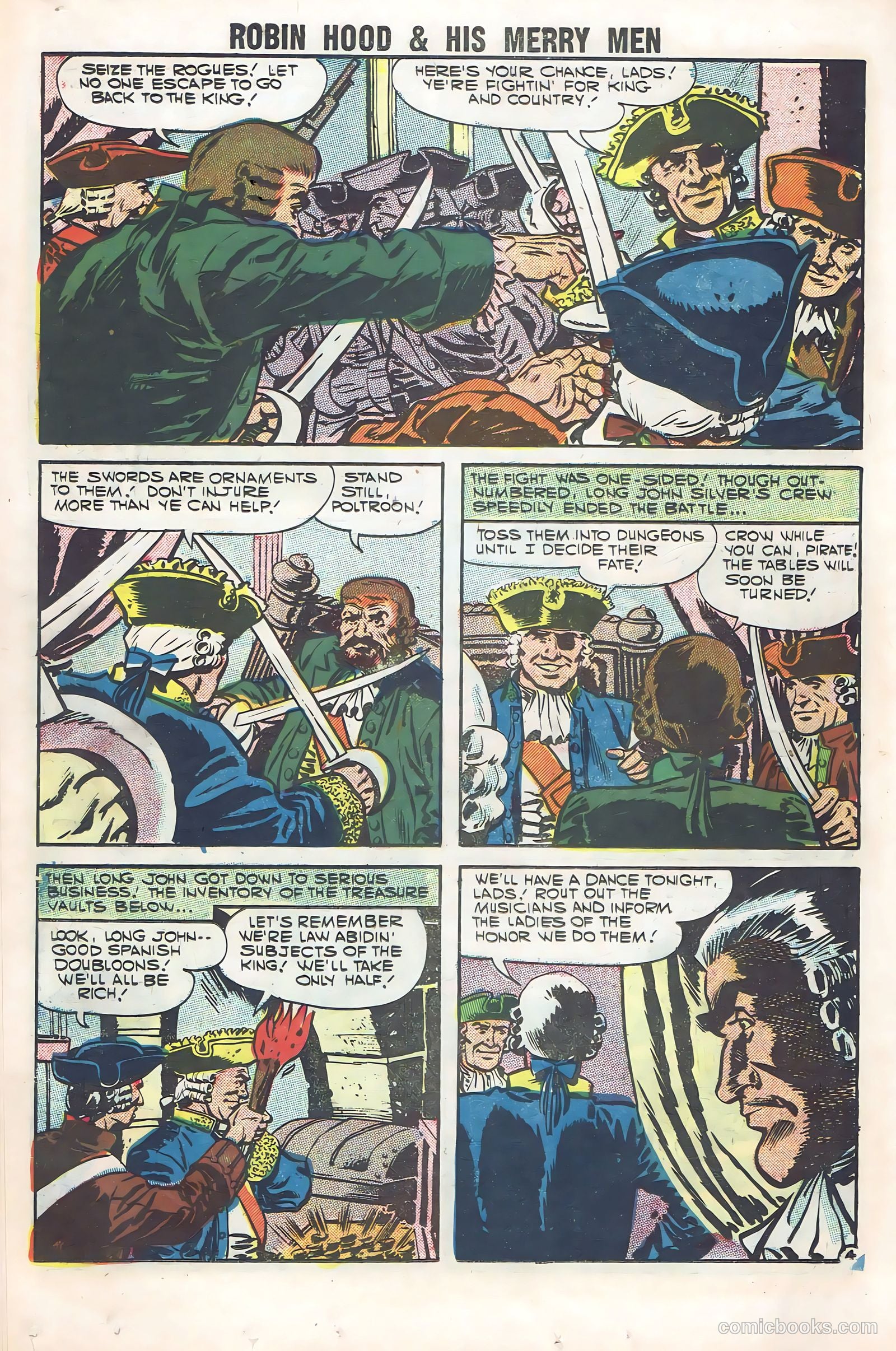 Robin Hood and His Merry Men #36 (1958) — page 18 of 36