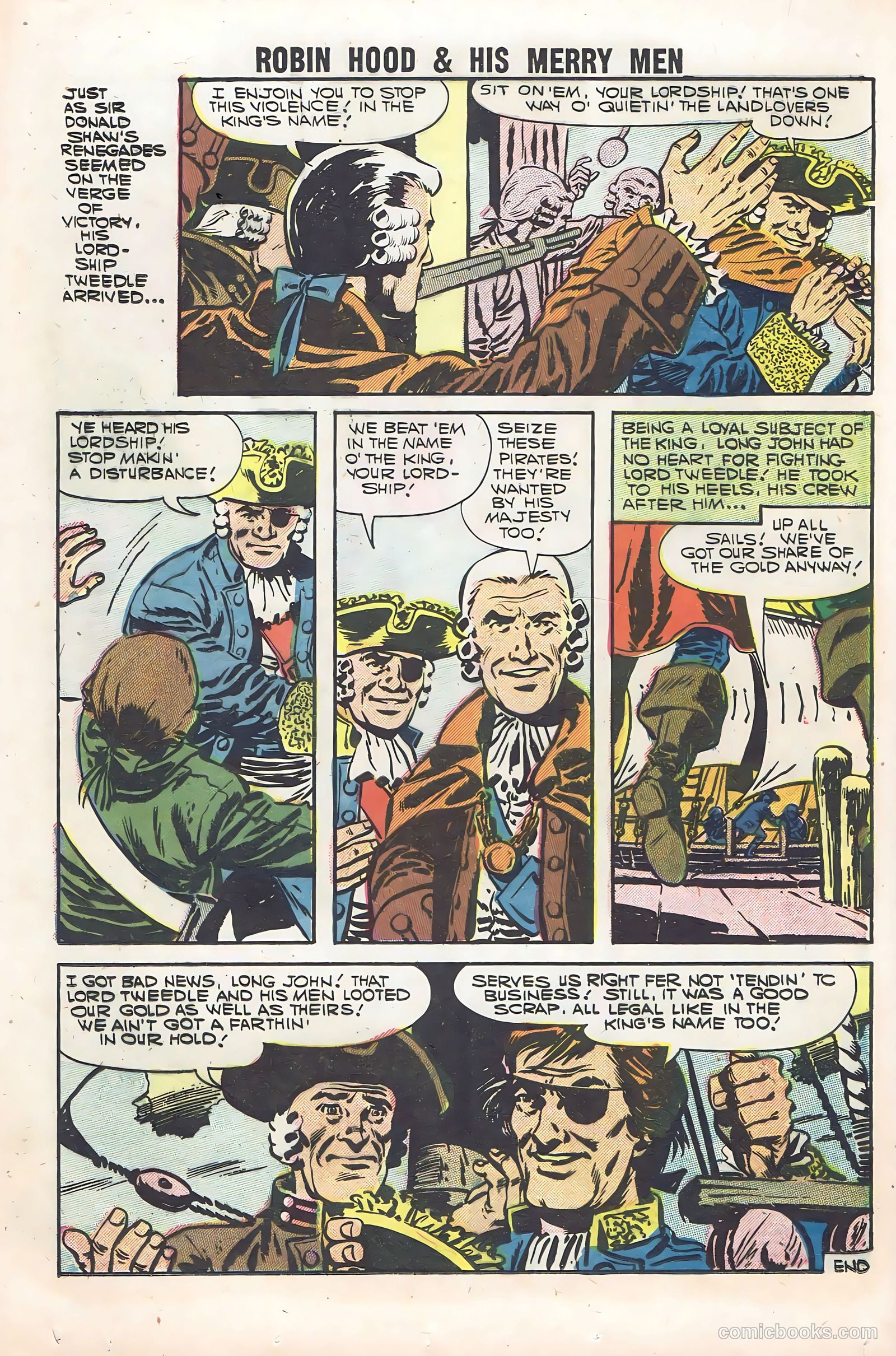 Robin Hood and His Merry Men #36 (1958) — page 20 of 36