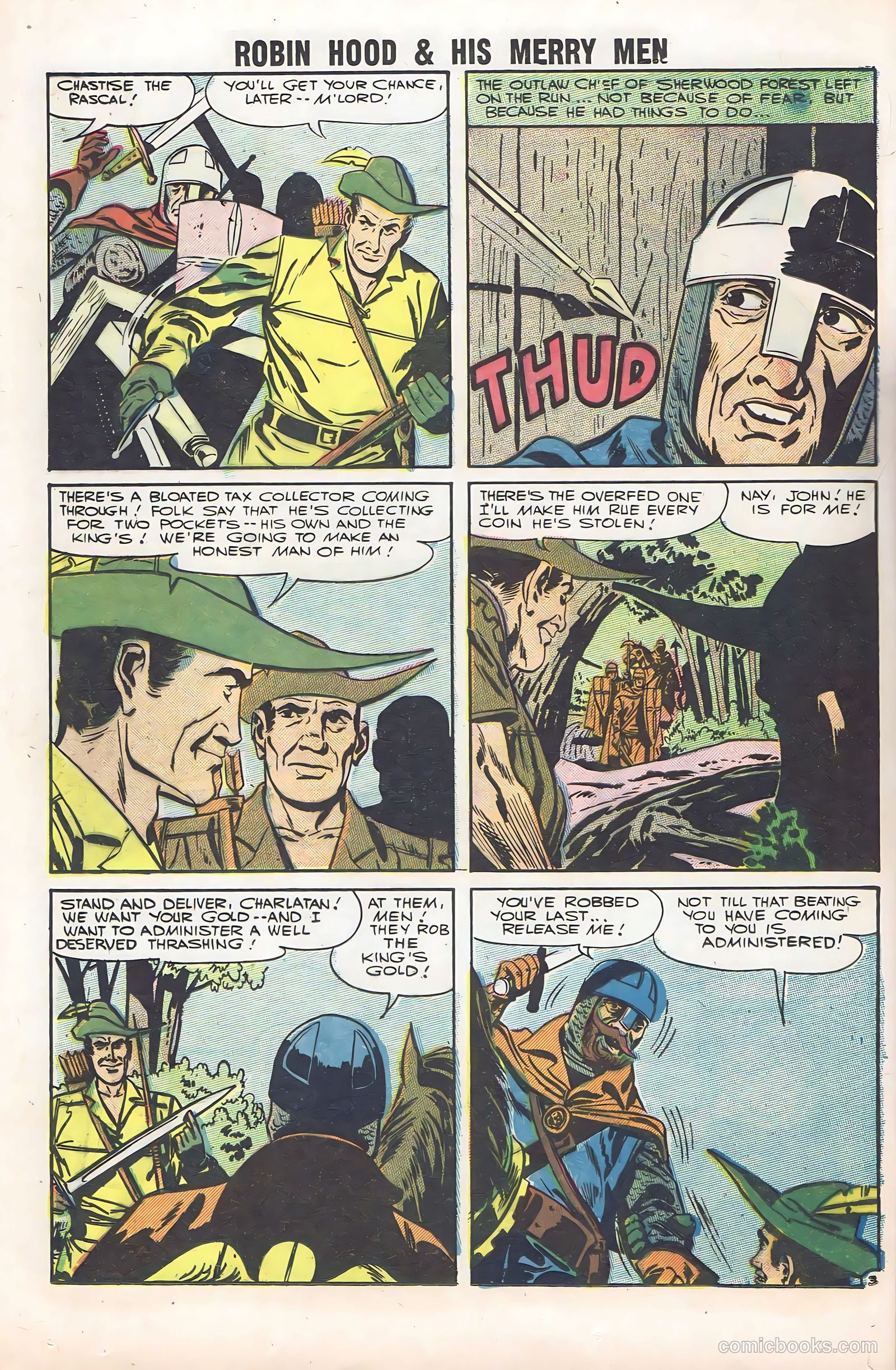 Robin Hood and His Merry Men #36 (1958) — page 24 of 36