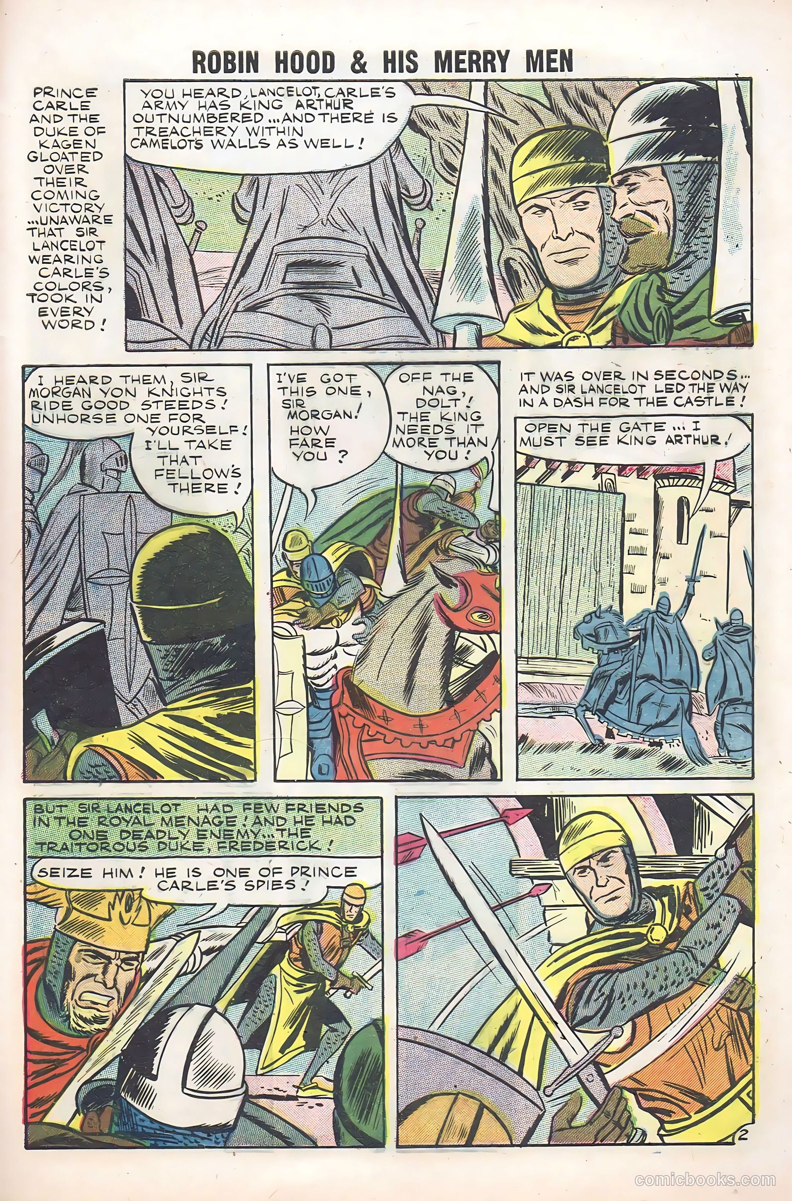 Robin Hood and His Merry Men #36 (1958) — page 29 of 36