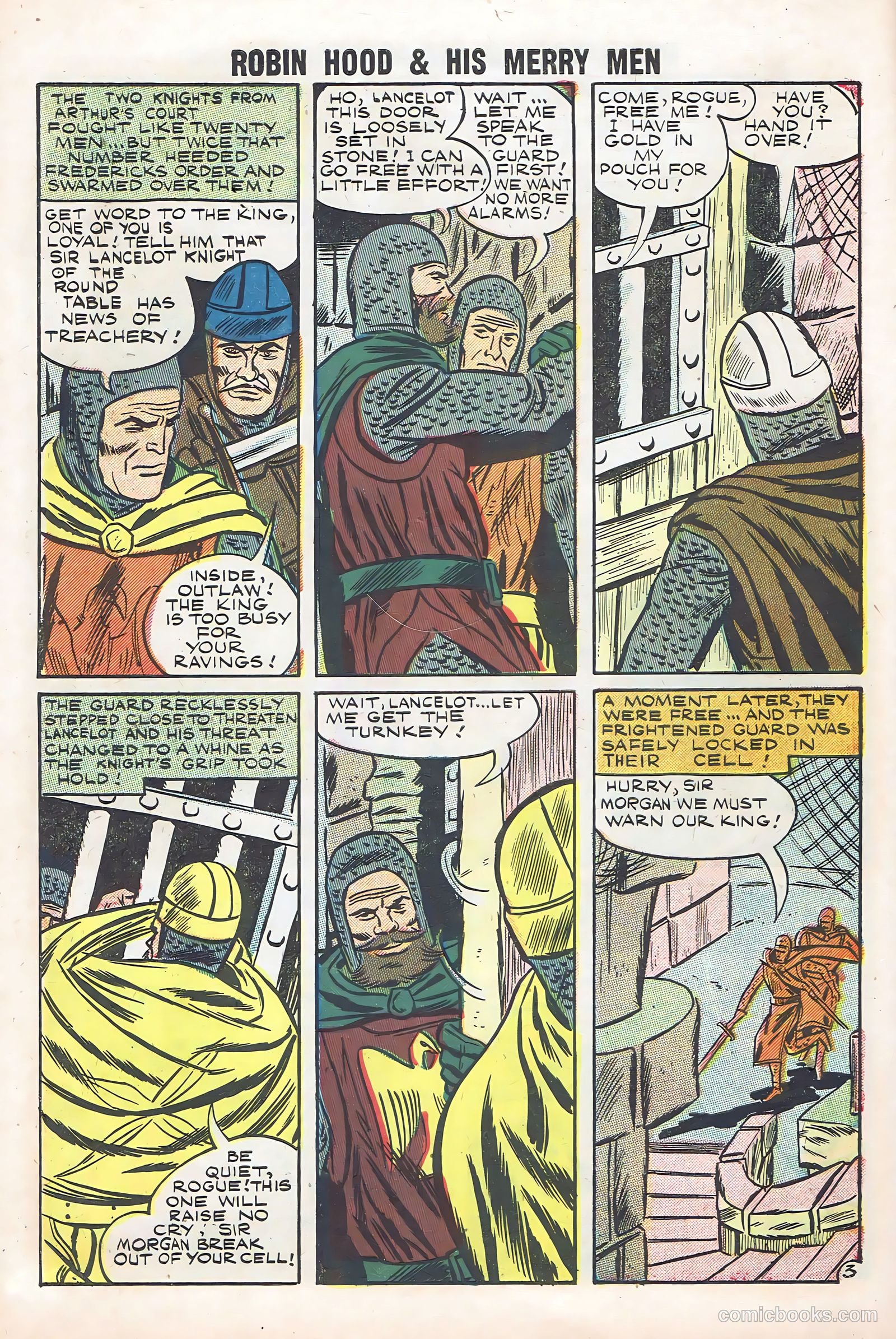 Robin Hood and His Merry Men #36 (1958) — page 30 of 36