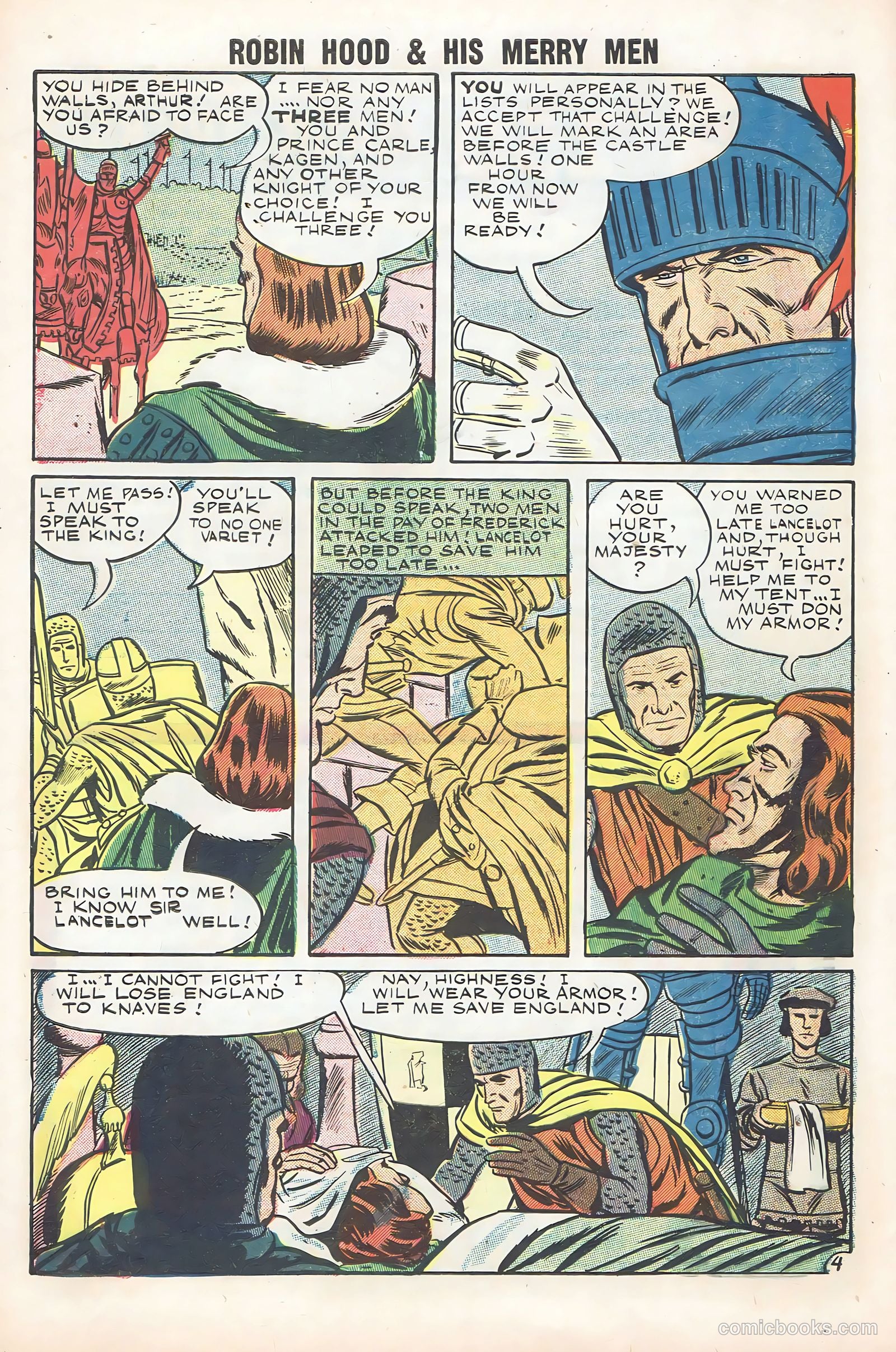 Robin Hood and His Merry Men #36 (1958) — page 32 of 36