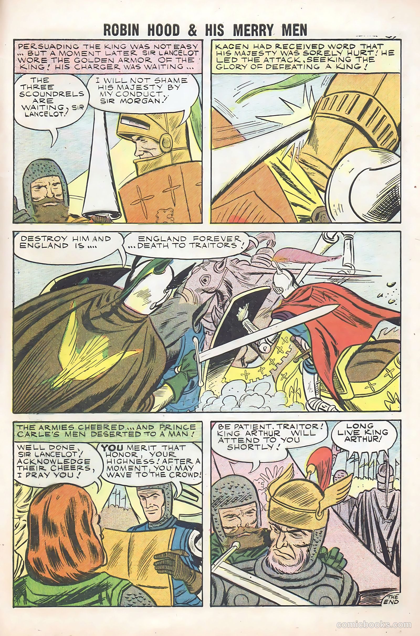 Robin Hood and His Merry Men #36 (1958) — page 33 of 36