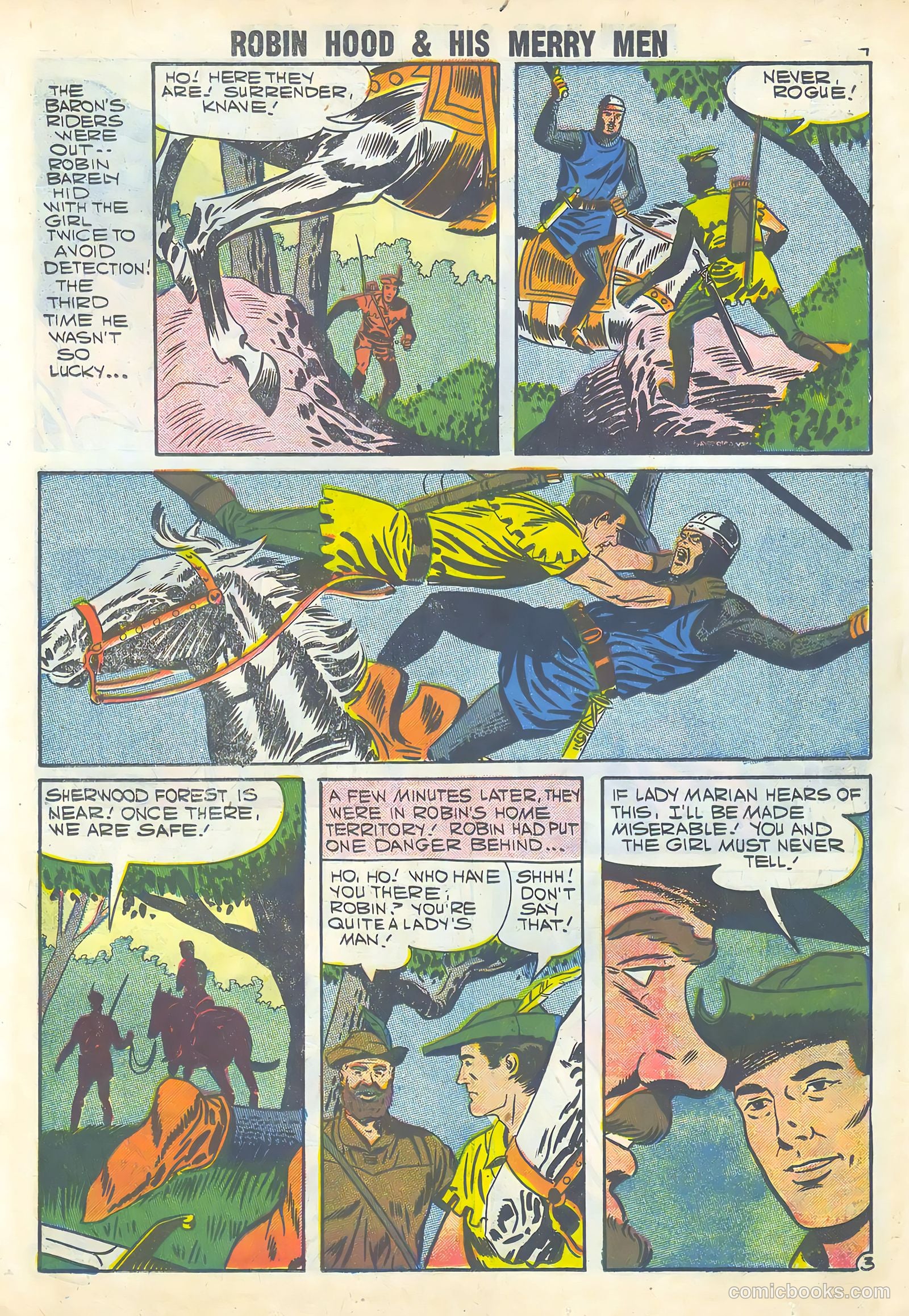 Robin Hood and His Merry Men #37 (1958) — page 11 of 36