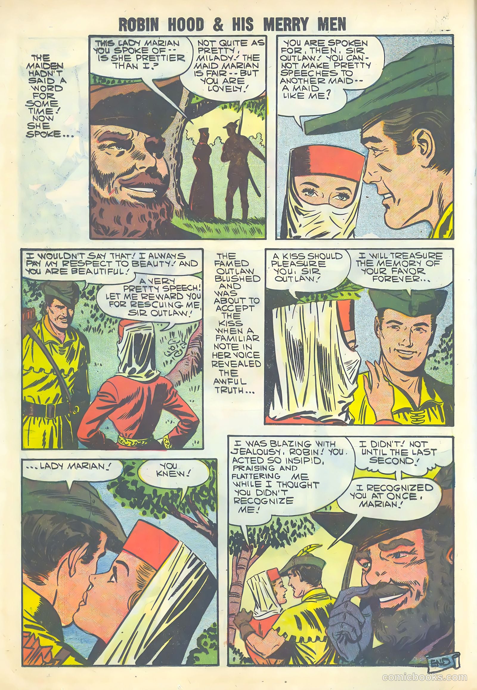 Robin Hood and His Merry Men #37 (1958) — page 12 of 36