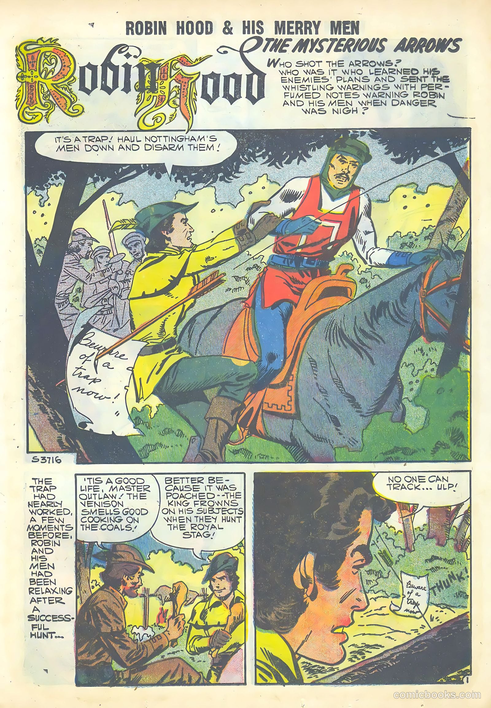 Robin Hood and His Merry Men #37 (1958) — page 13 of 36