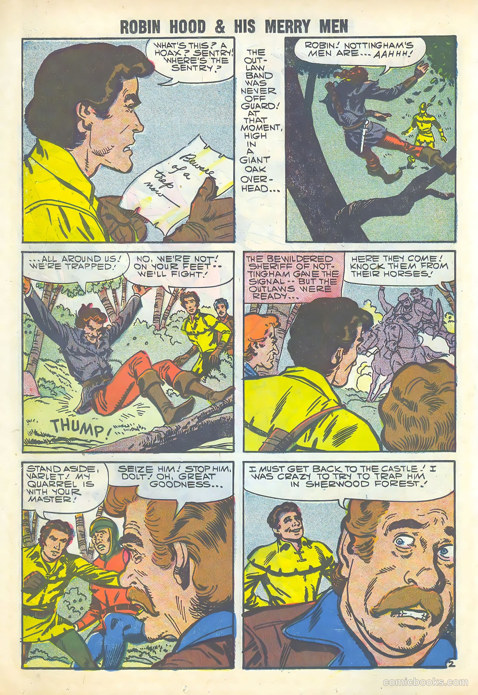 Robin Hood and His Merry Men #37 (1958) — page 14 of 36