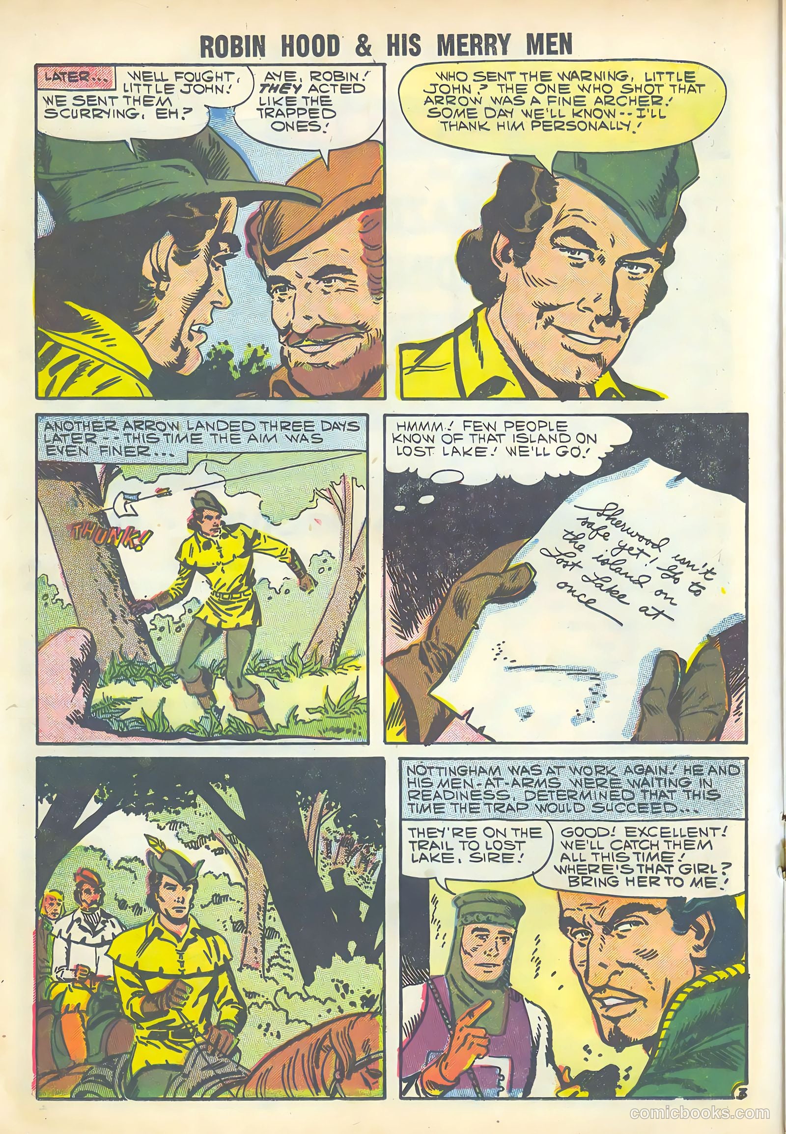 Robin Hood and His Merry Men #37 (1958) — page 16 of 36