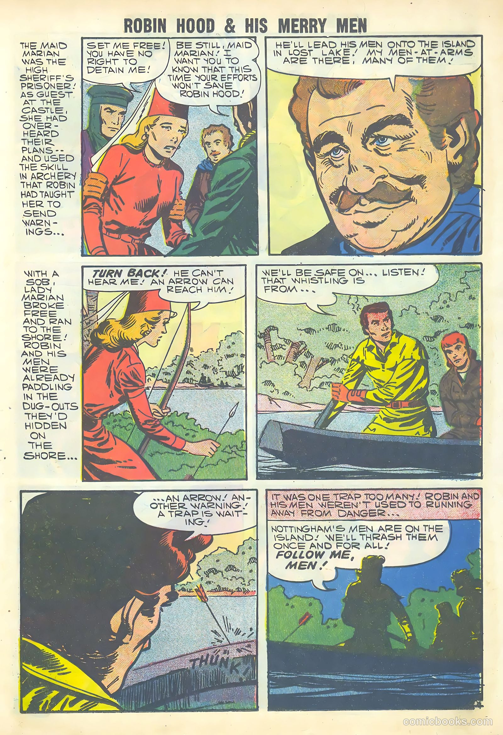 Robin Hood and His Merry Men #37 (1958) — page 17 of 36