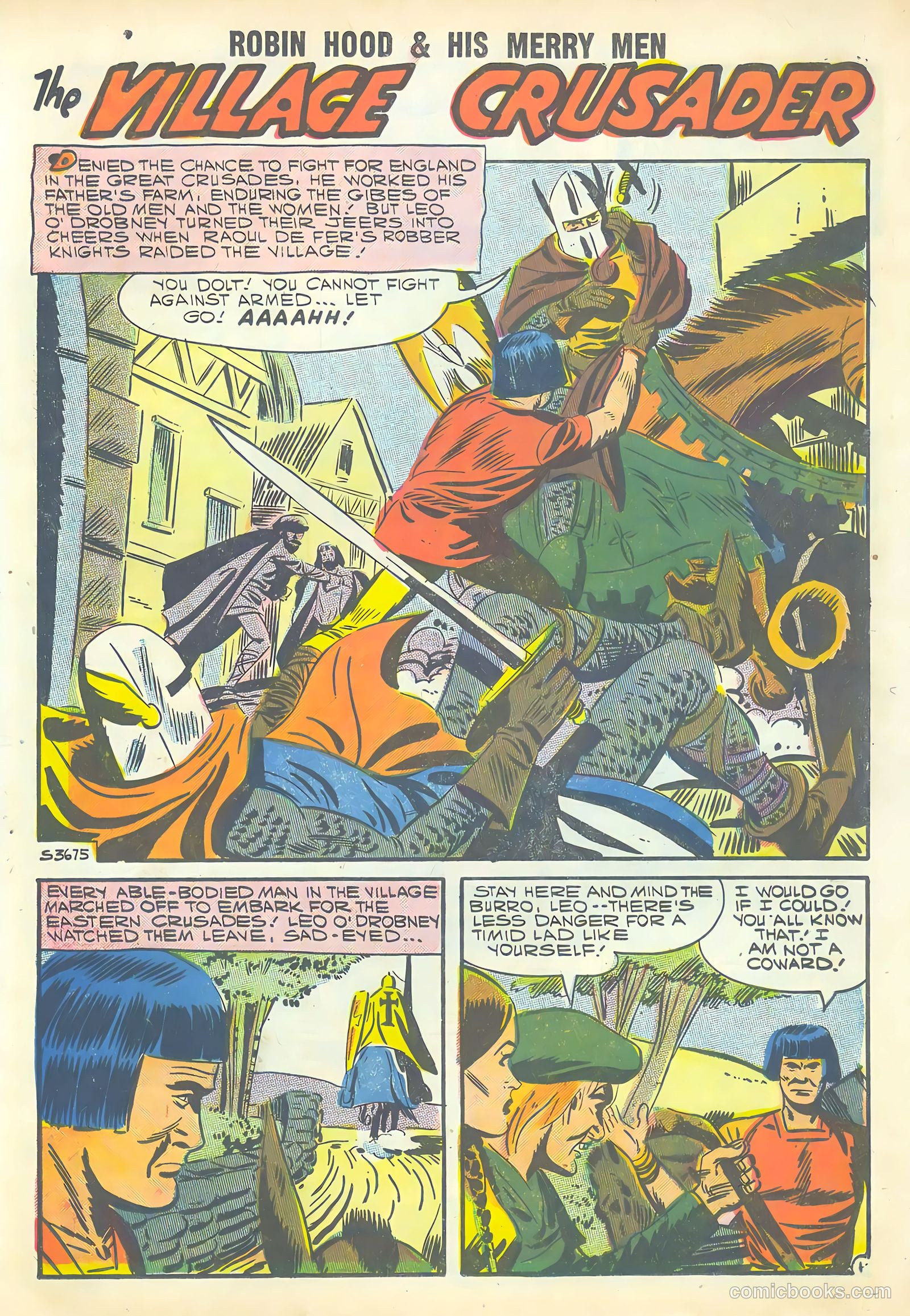 Robin Hood and His Merry Men #37 (1958) — page 21 of 36