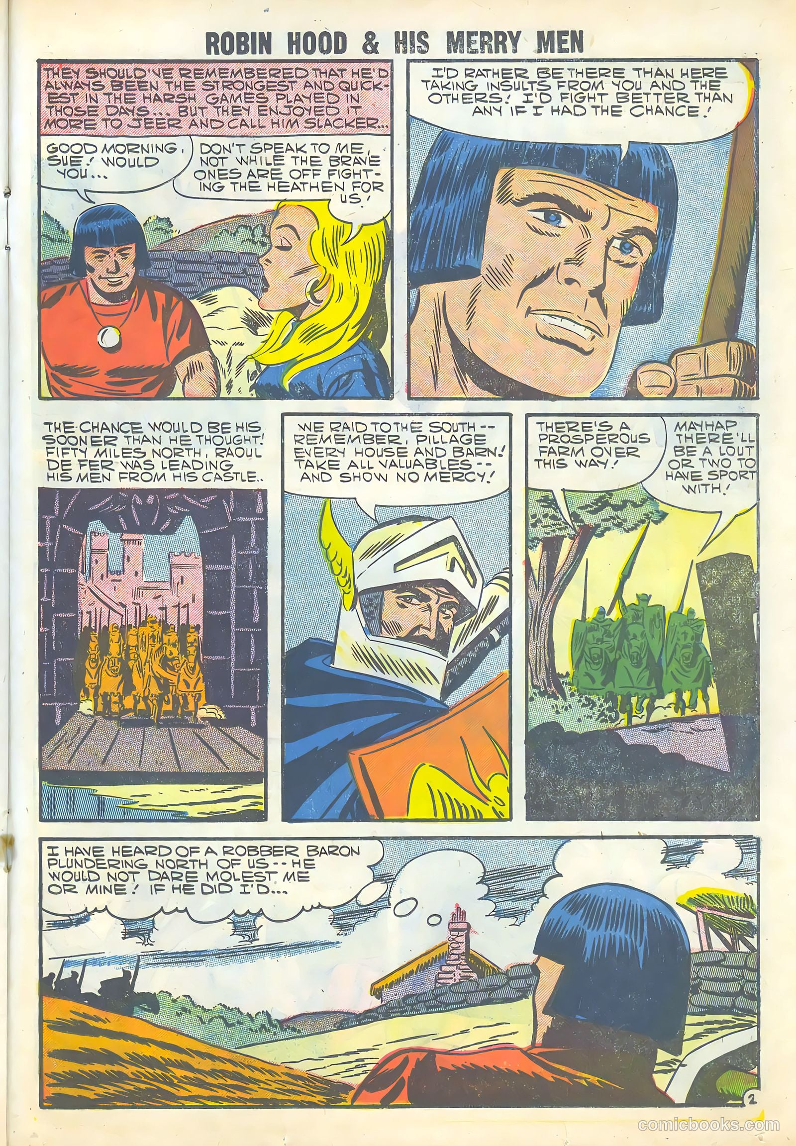 Robin Hood and His Merry Men #37 (1958) — page 23 of 36
