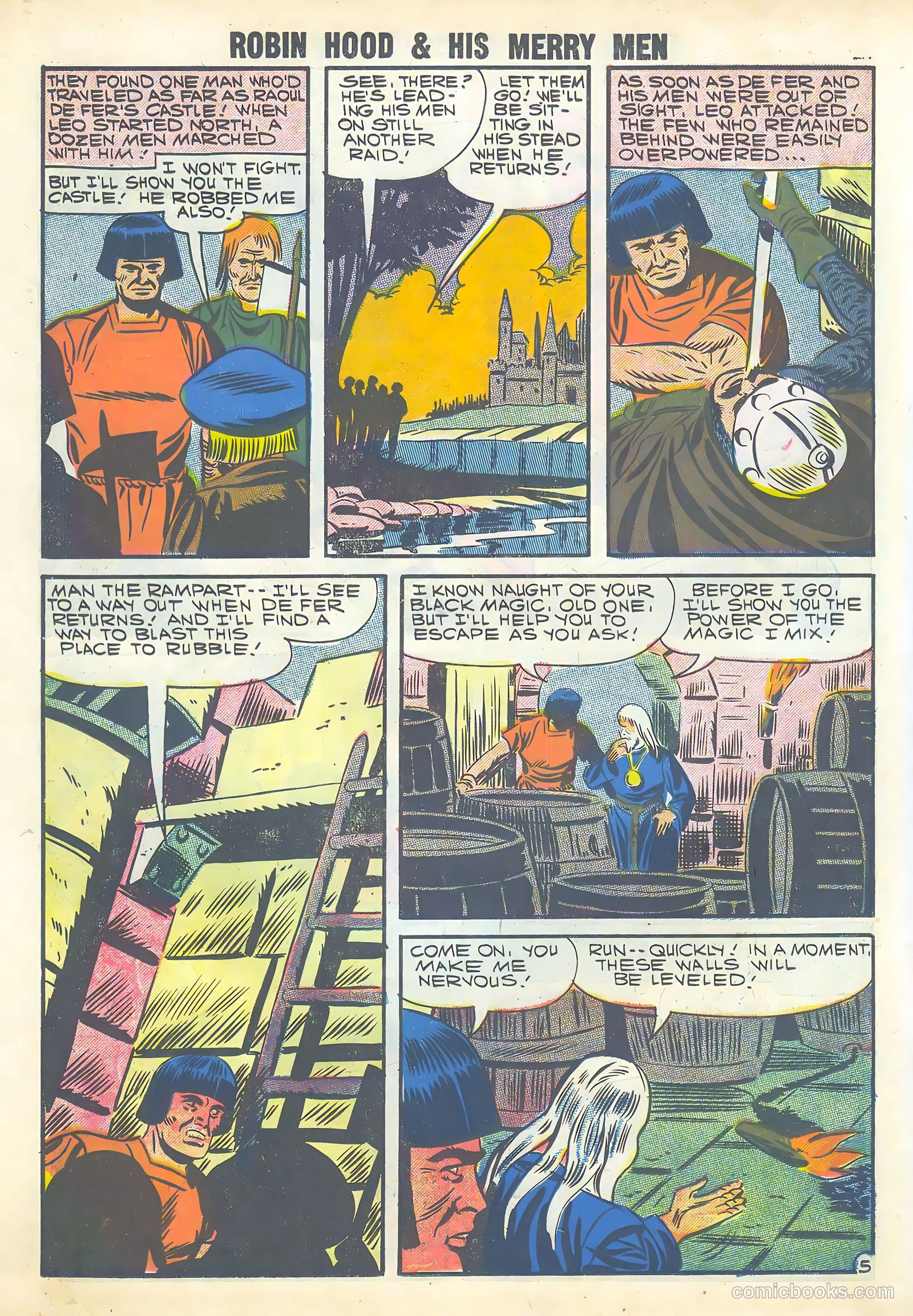 Robin Hood and His Merry Men #37 (1958) — page 26 of 36