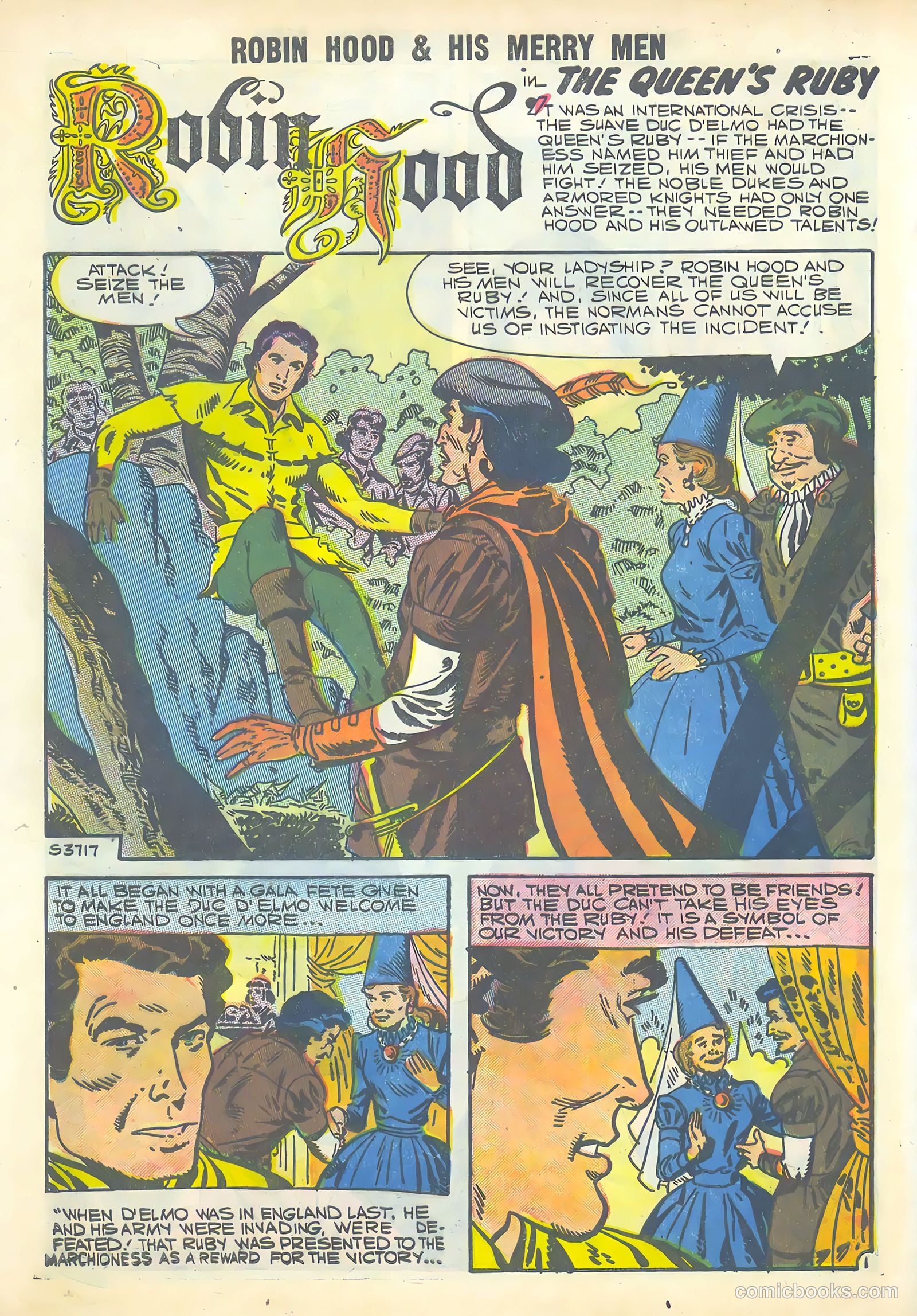 Robin Hood and His Merry Men #37 (1958) — page 28 of 36