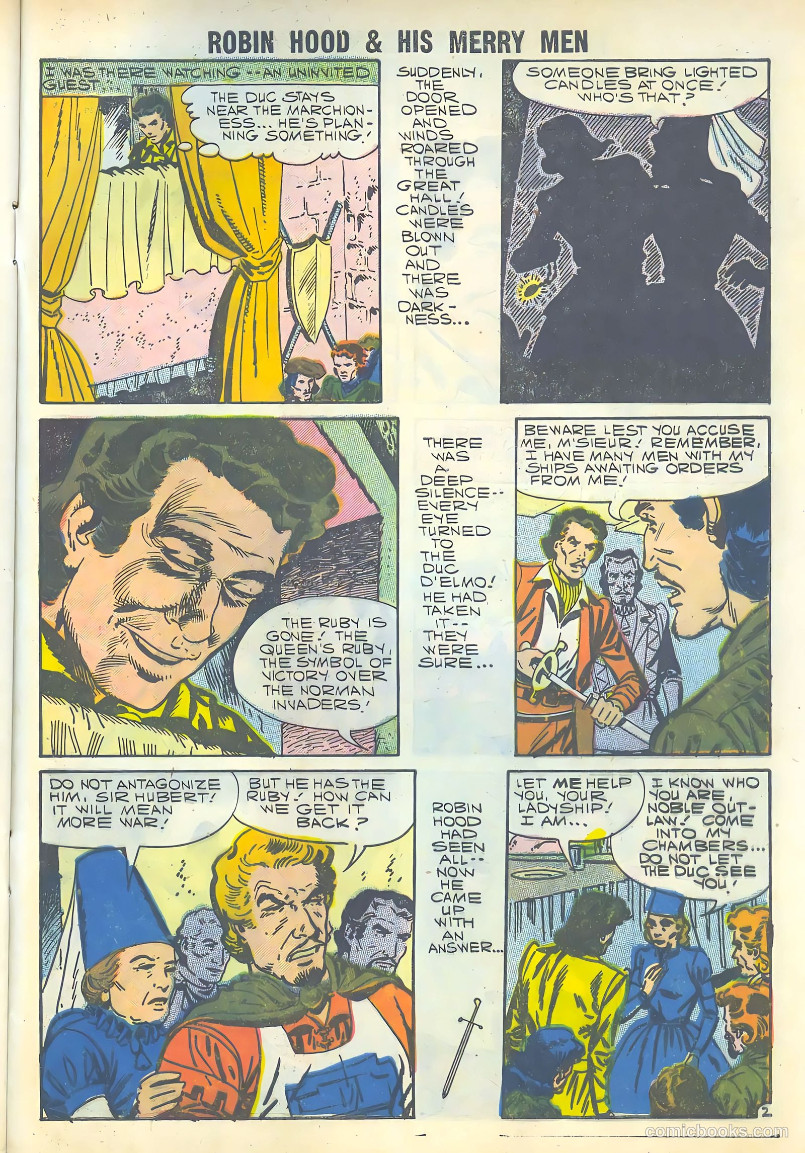 Robin Hood and His Merry Men #37 (1958) — page 29 of 36