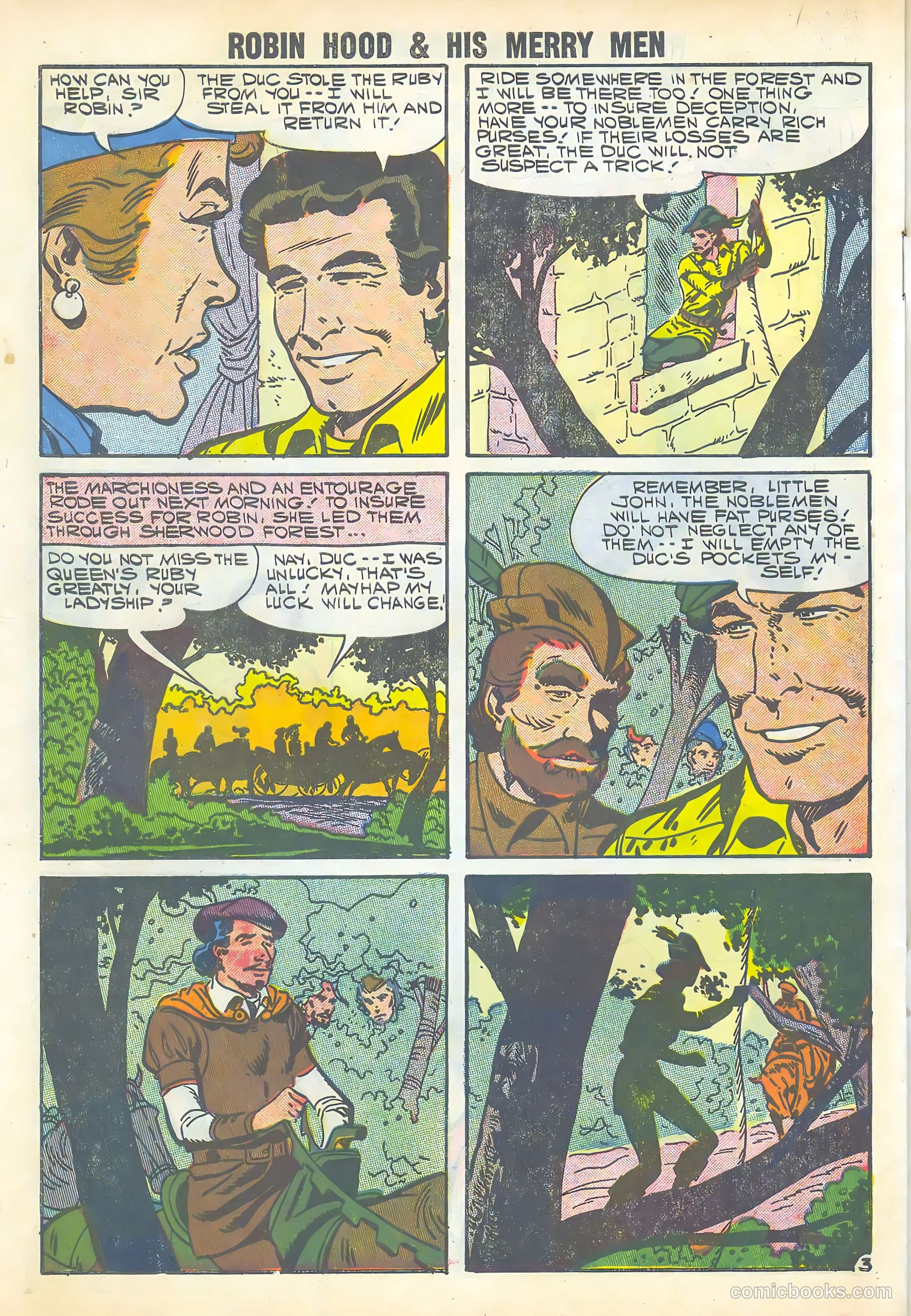 Robin Hood and His Merry Men #37 (1958) — page 30 of 36