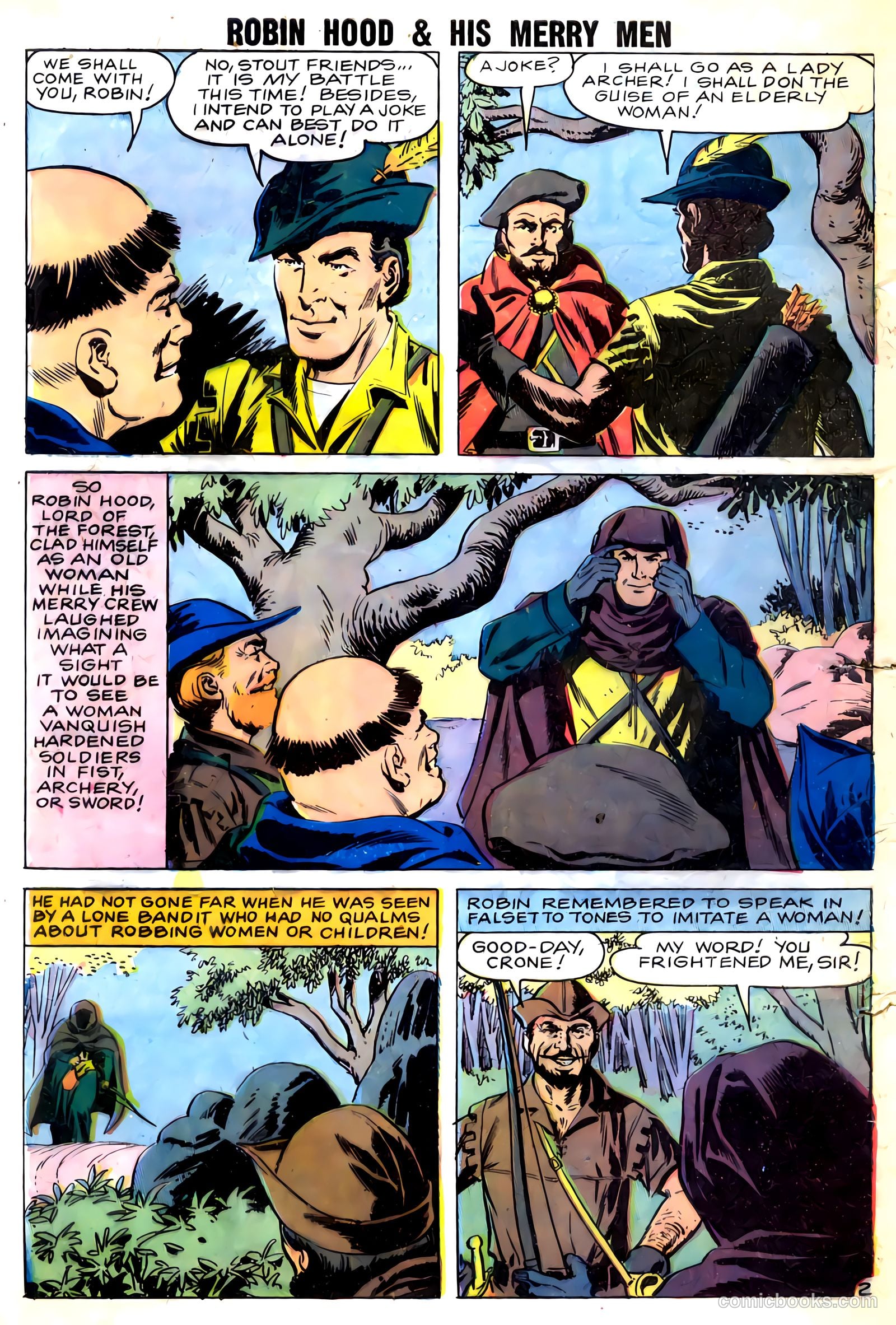 Robin Hood and His Merry Men #38 (1958) — page 4 of 36