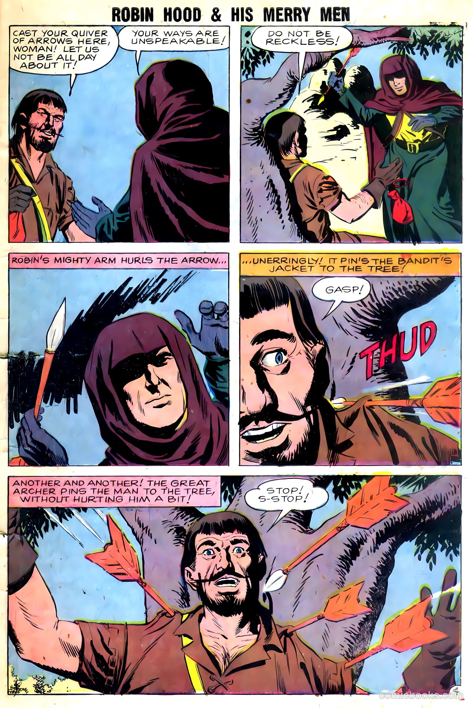 Robin Hood and His Merry Men #38 (1958) — page 7 of 36