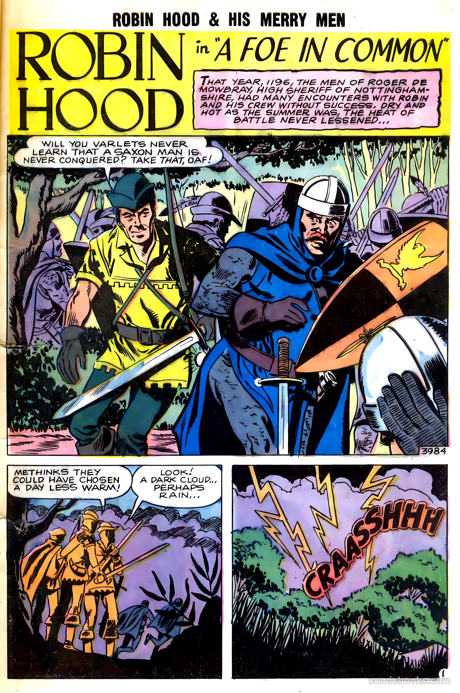 Robin Hood and His Merry Men #38 (1958) — page 9 of 36