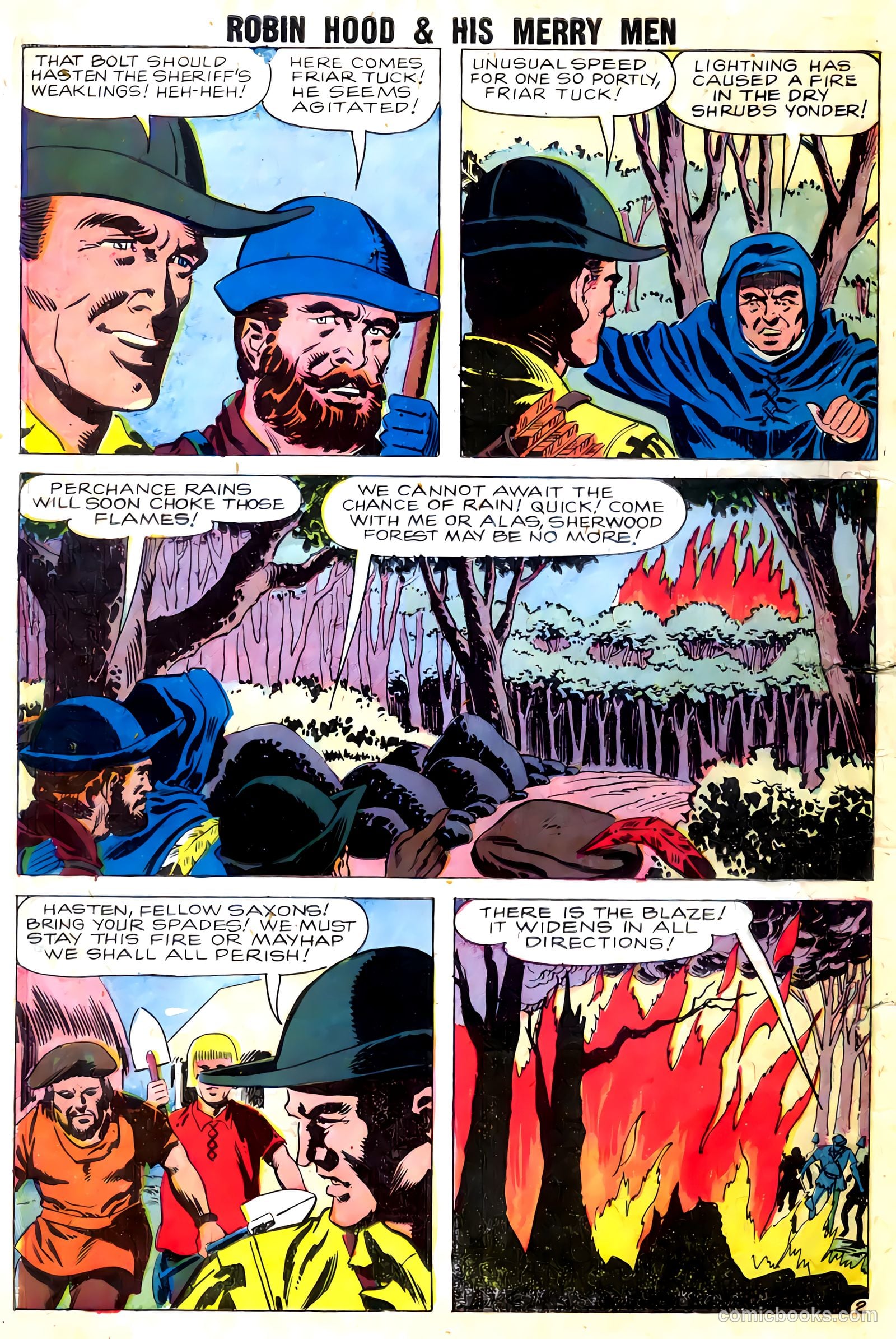 Robin Hood and His Merry Men #38 (1958) — page 10 of 36