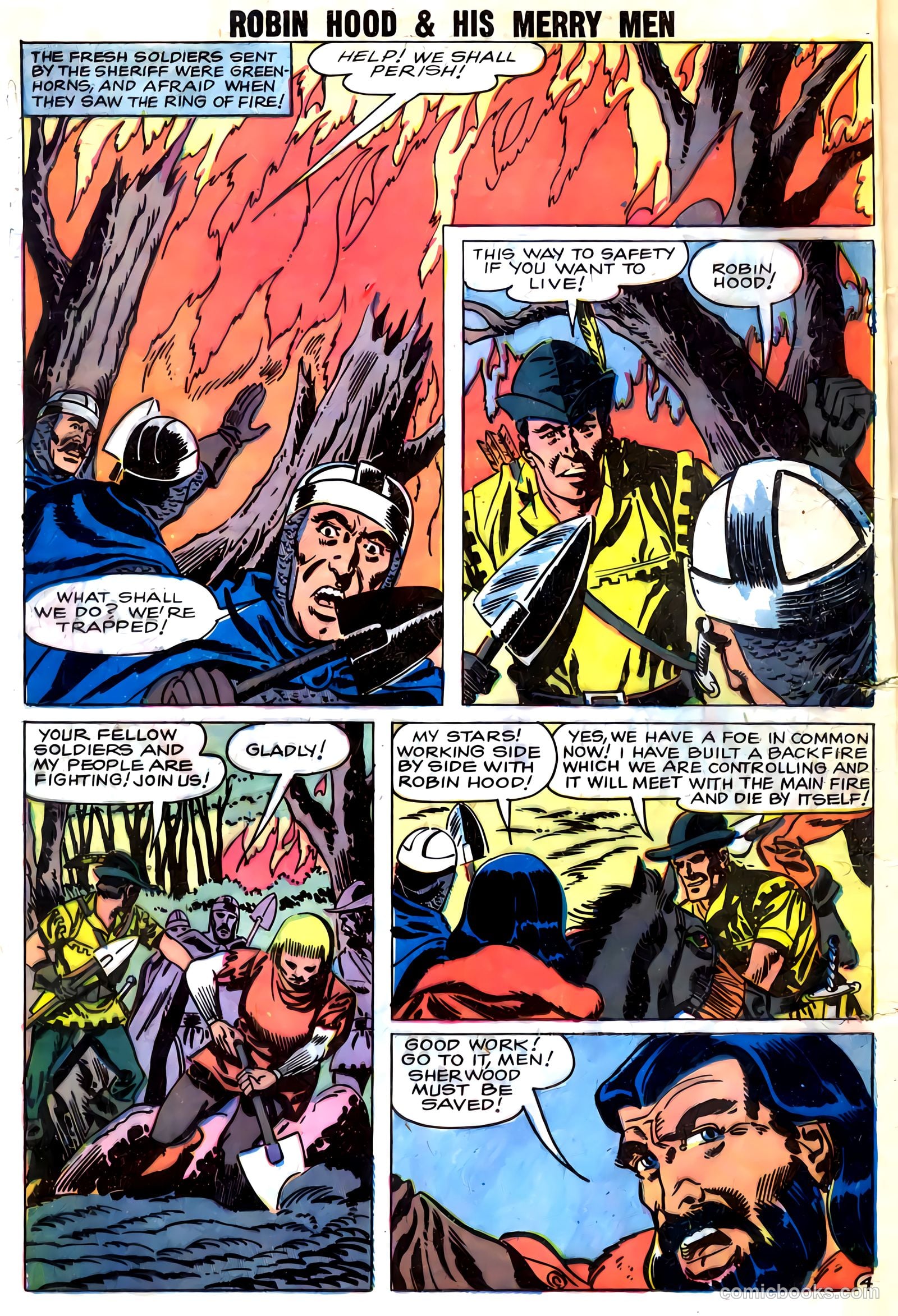 Robin Hood and His Merry Men #38 (1958) — page 12 of 36