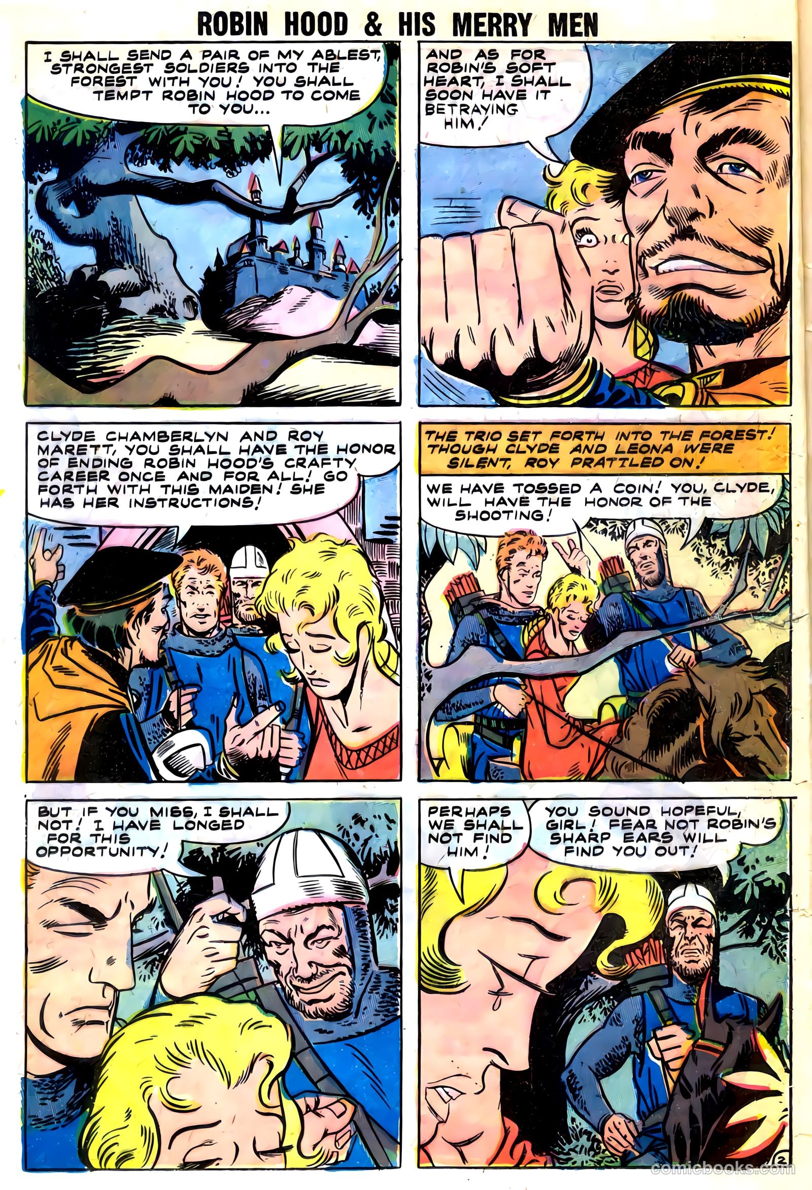 Robin Hood and His Merry Men #38 (1958) — page 16 of 36