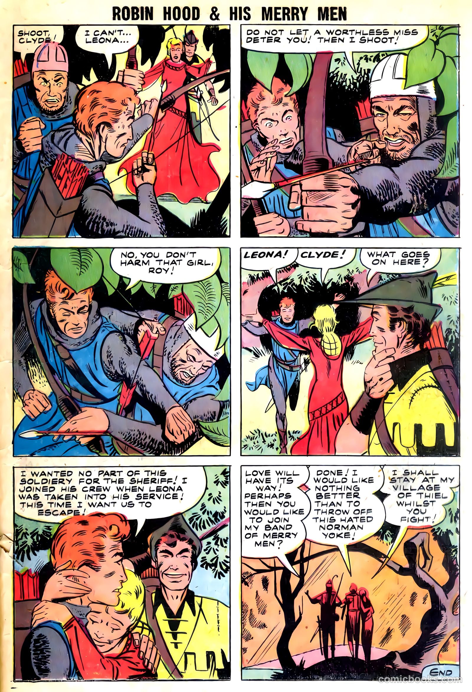 Robin Hood and His Merry Men #38 (1958) — page 19 of 36
