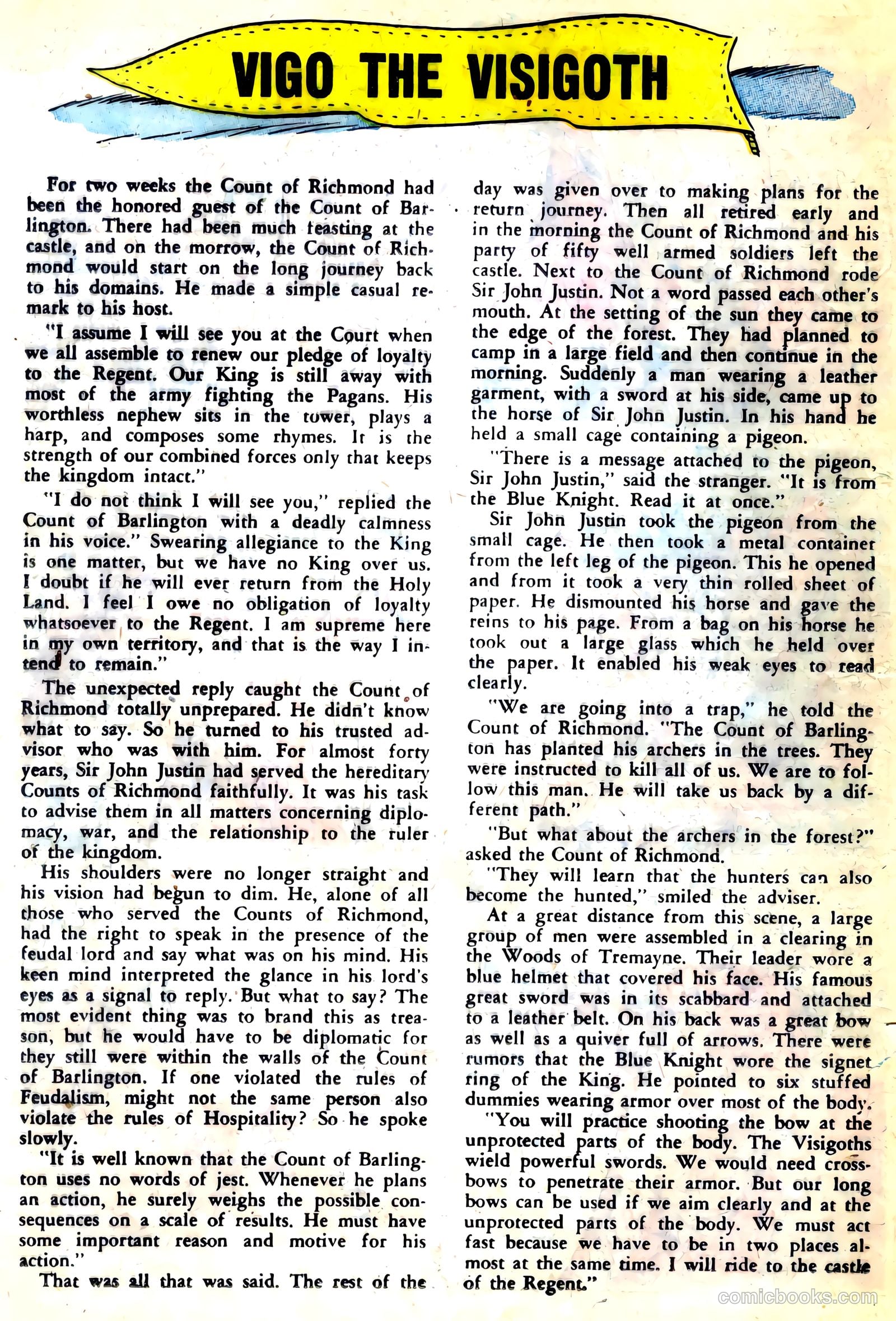 Robin Hood and His Merry Men #38 (1958) — page 20 of 36