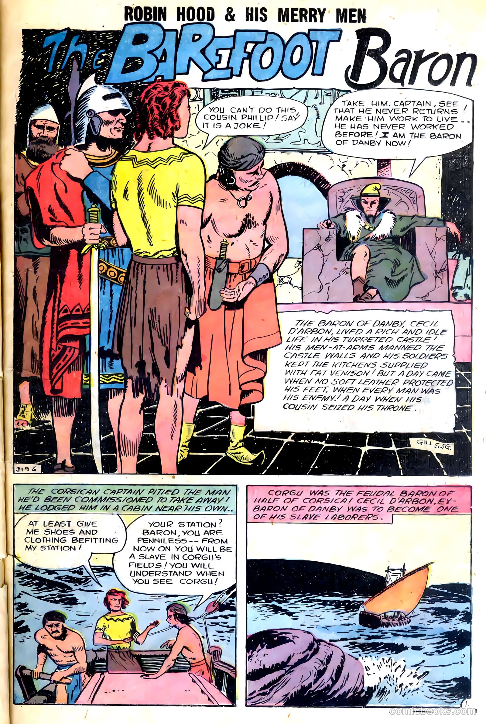 Robin Hood and His Merry Men #38 (1958) — page 23 of 36