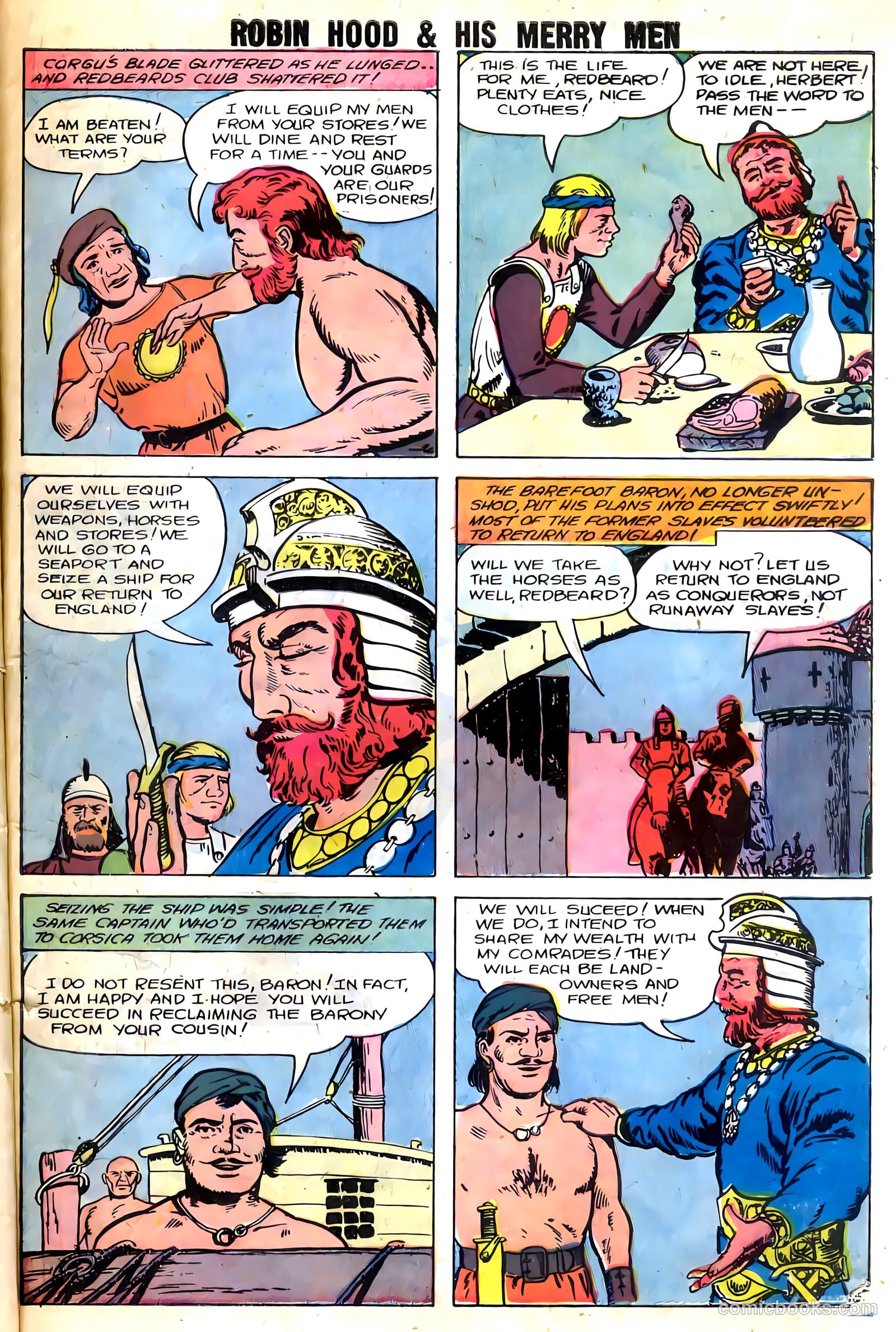Robin Hood and His Merry Men #38 (1958) — page 27 of 36