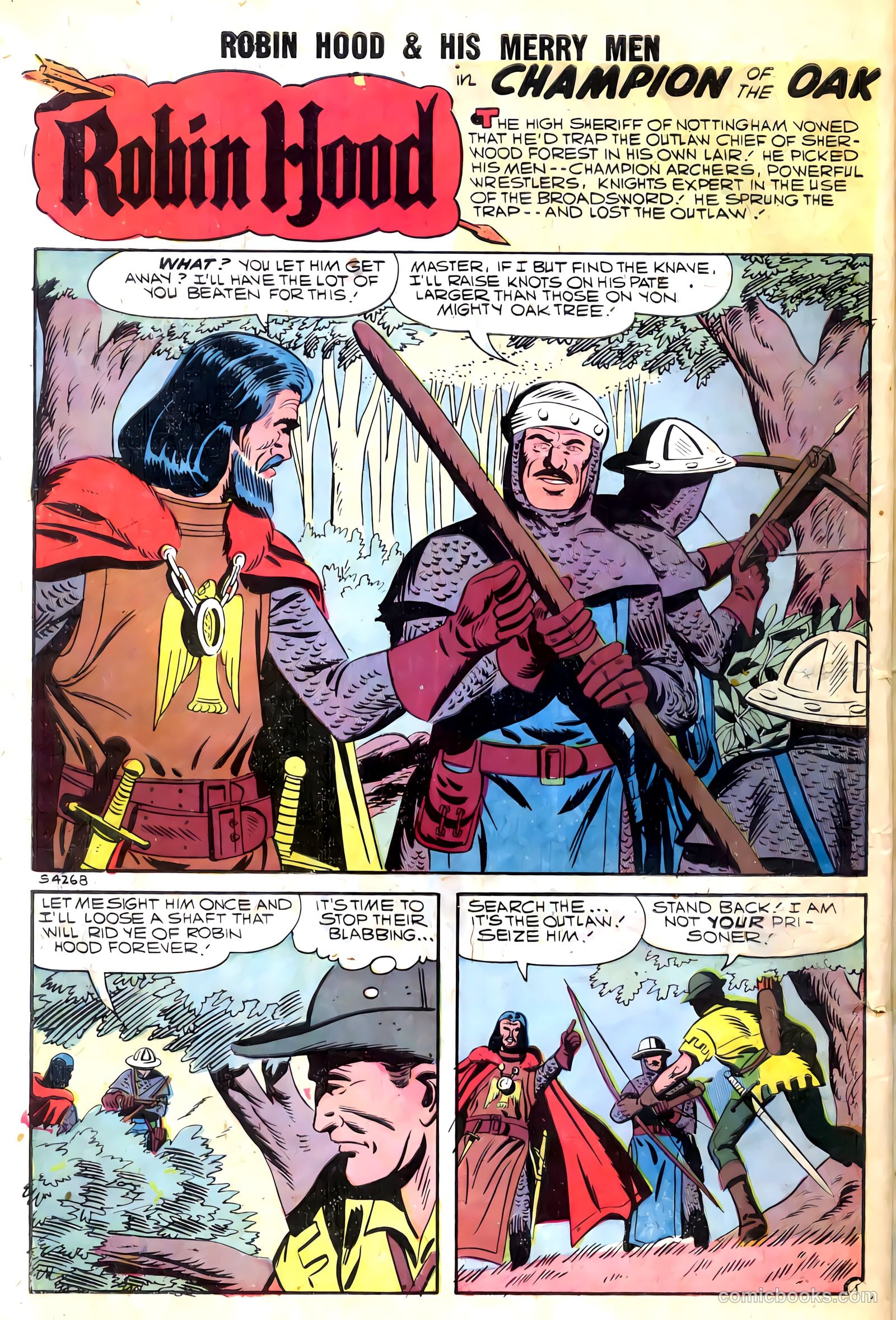 Robin Hood and His Merry Men #38 (1958) — page 30 of 36