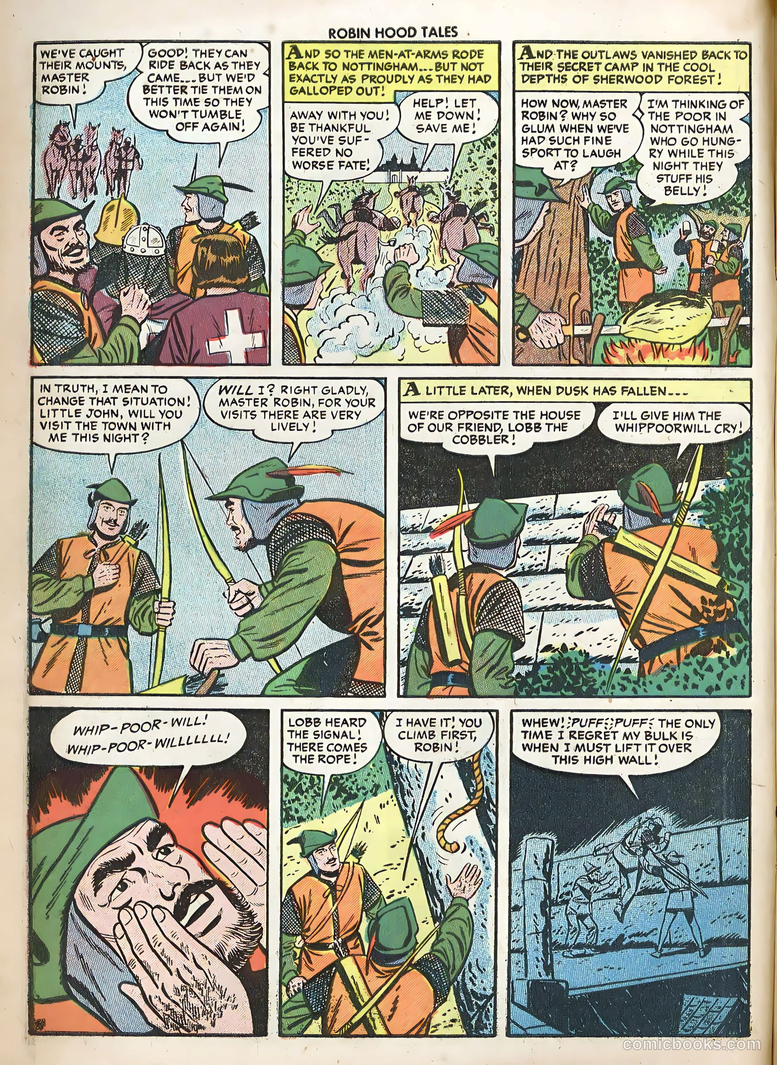 Robin Hood Tales #1 (1956) — page 6 of 36