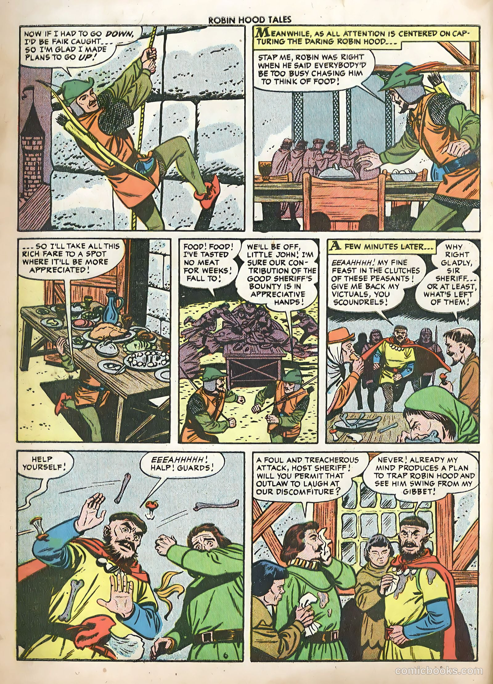 Robin Hood Tales #1 (1956) — page 8 of 36