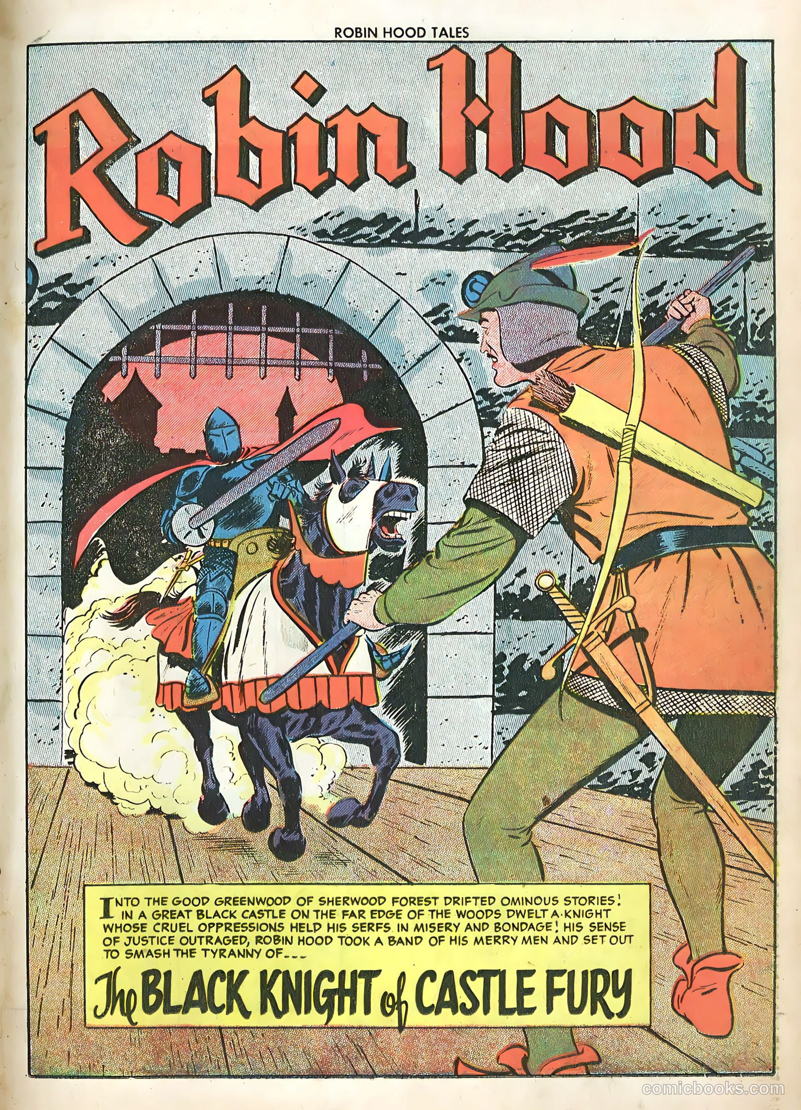 Robin Hood Tales #1 (1956) — page 19 of 36