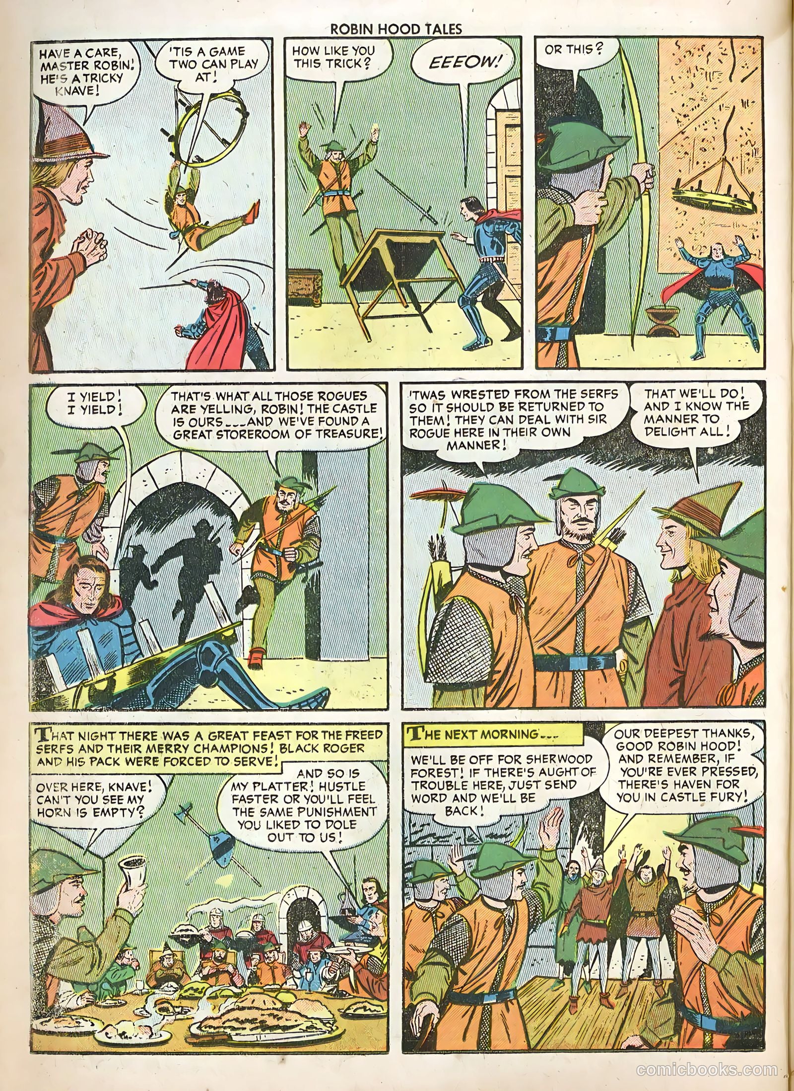 Robin Hood Tales #1 (1956) — page 26 of 36