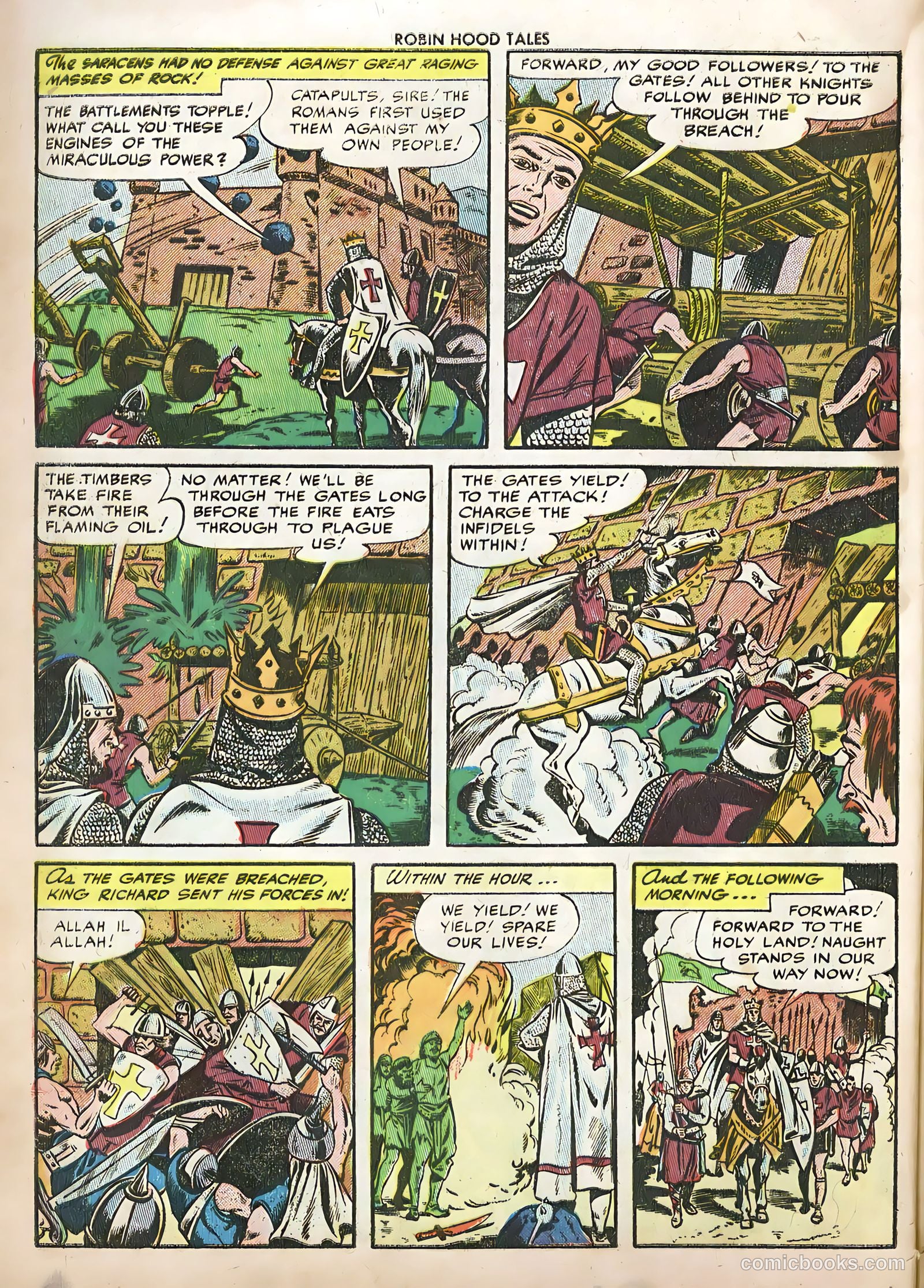 Robin Hood Tales #1 (1956) — page 32 of 36