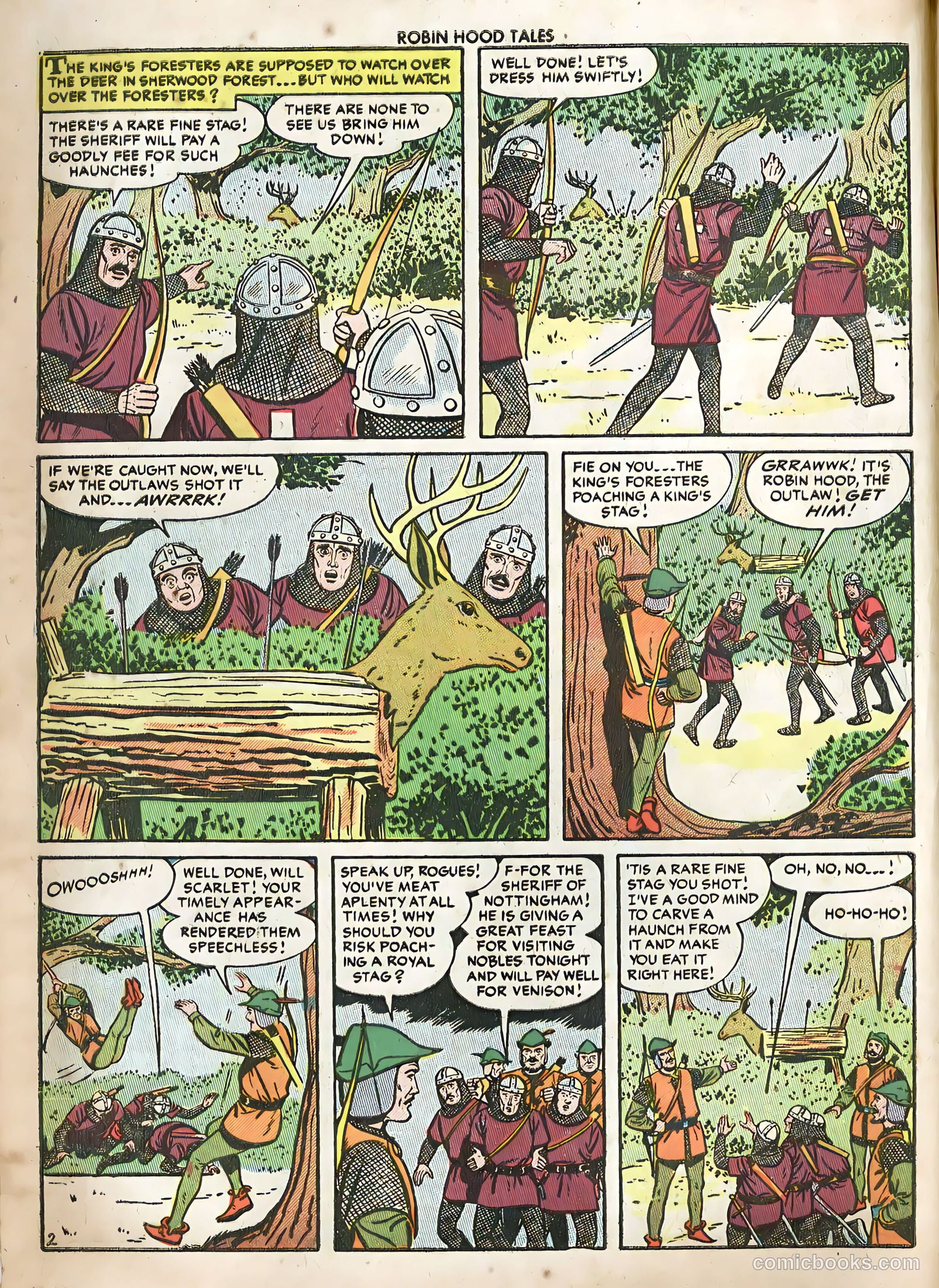 Robin Hood Tales #1 (1956) — page 4 of 36