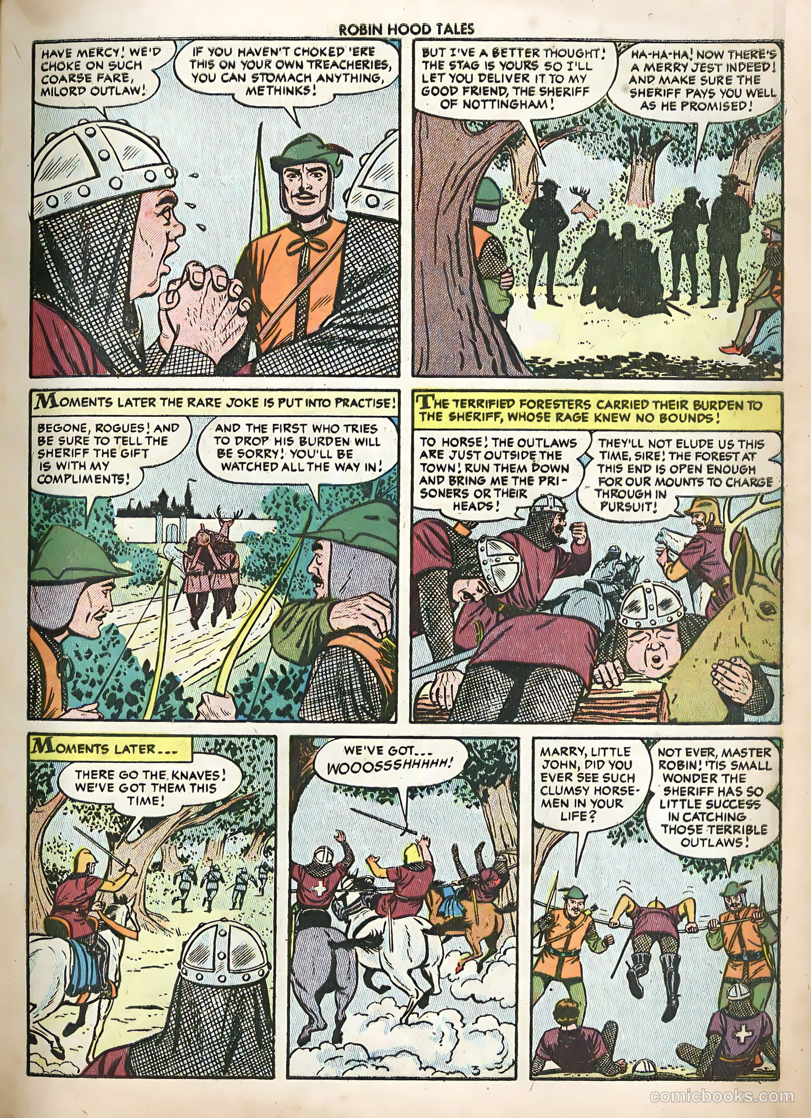 Robin Hood Tales #1 (1956) — page 5 of 36