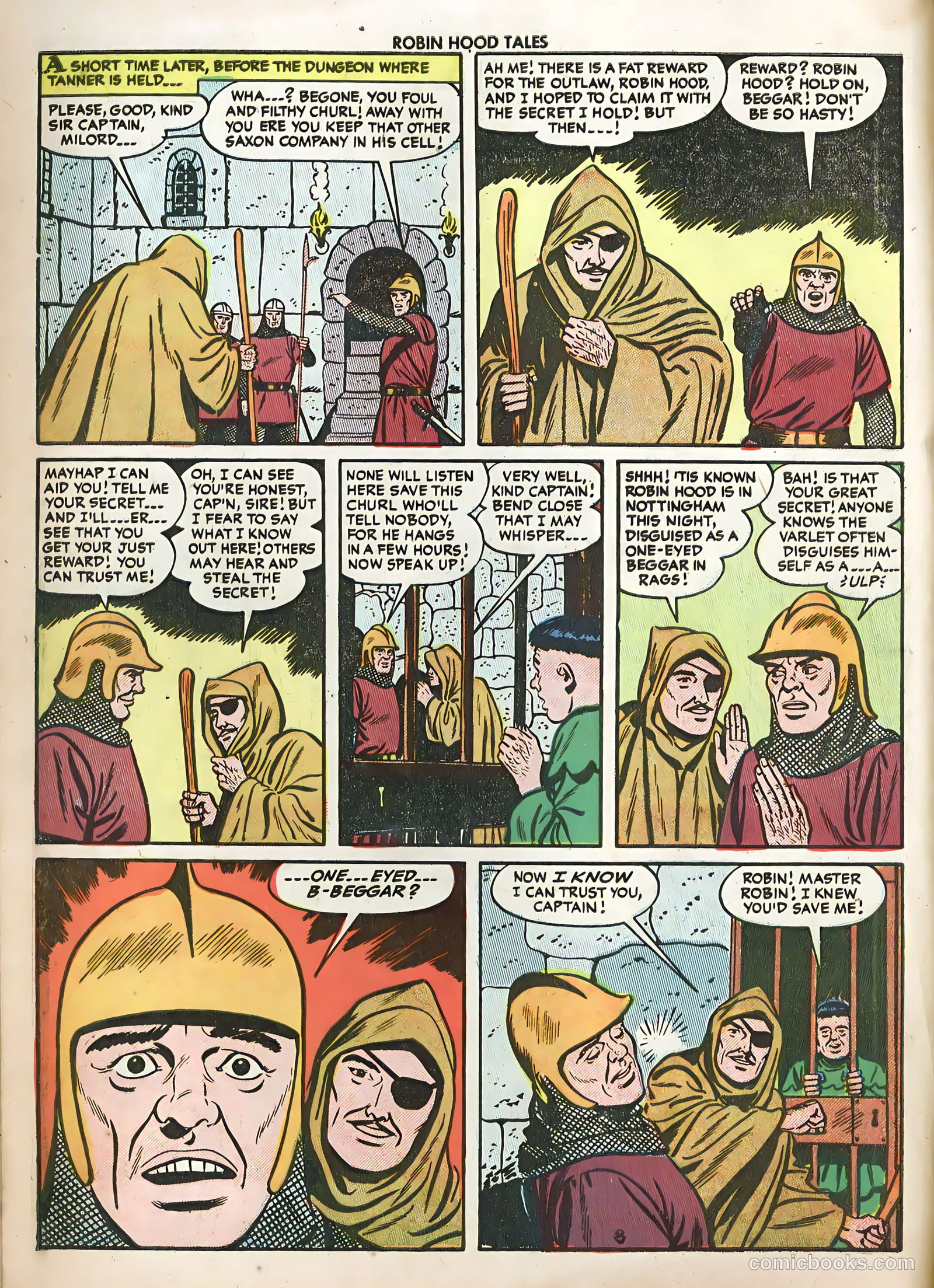 Robin Hood Tales #1 (1956) — page 10 of 36