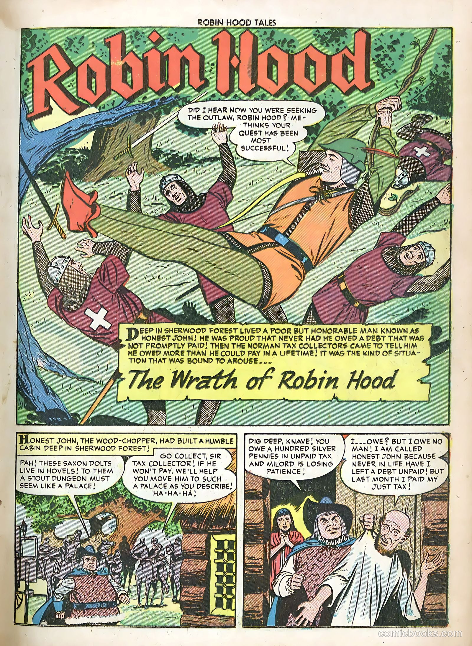 Robin Hood Tales #1 (1956) — page 13 of 36