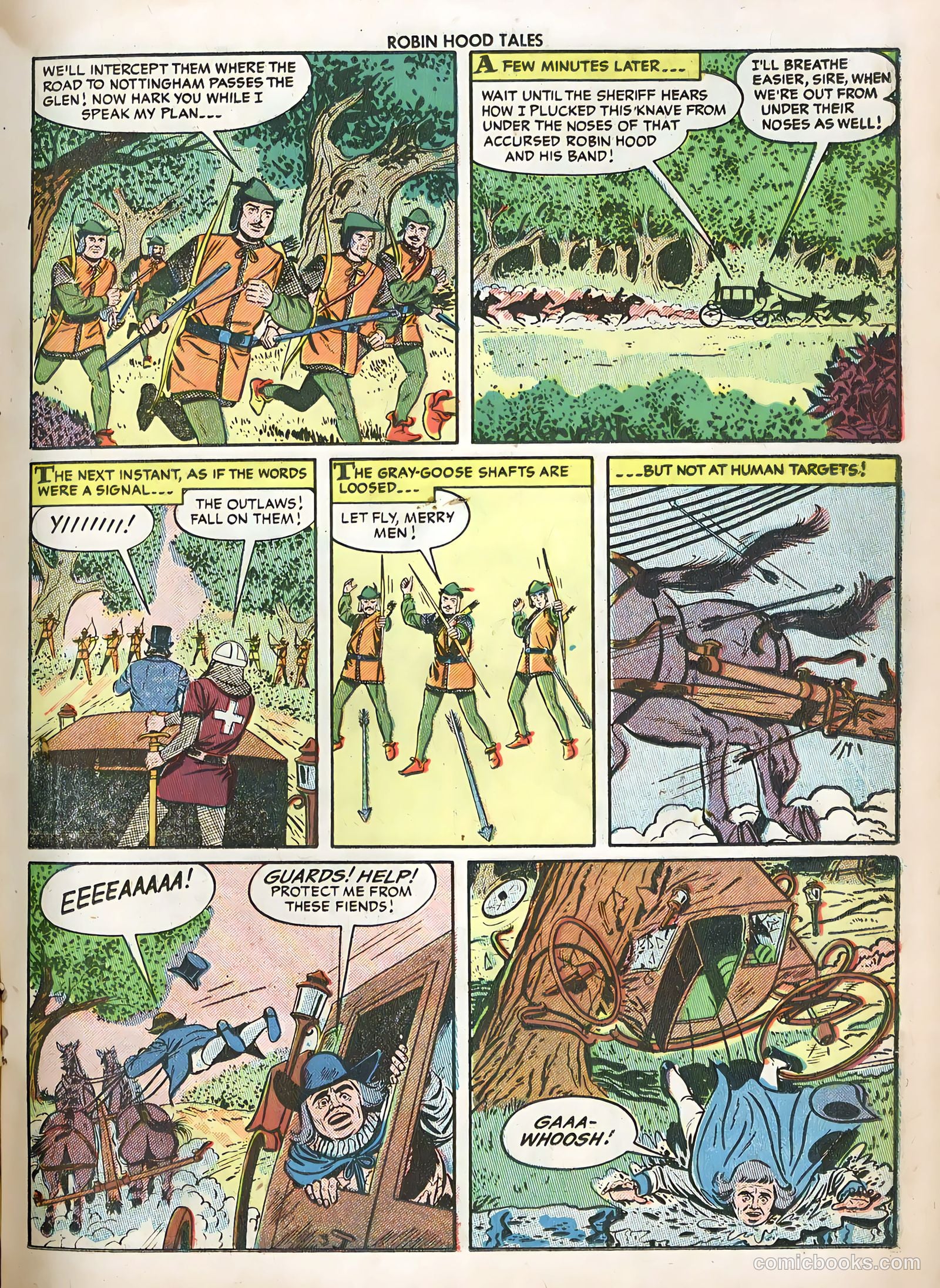 Robin Hood Tales #1 (1956) — page 15 of 36