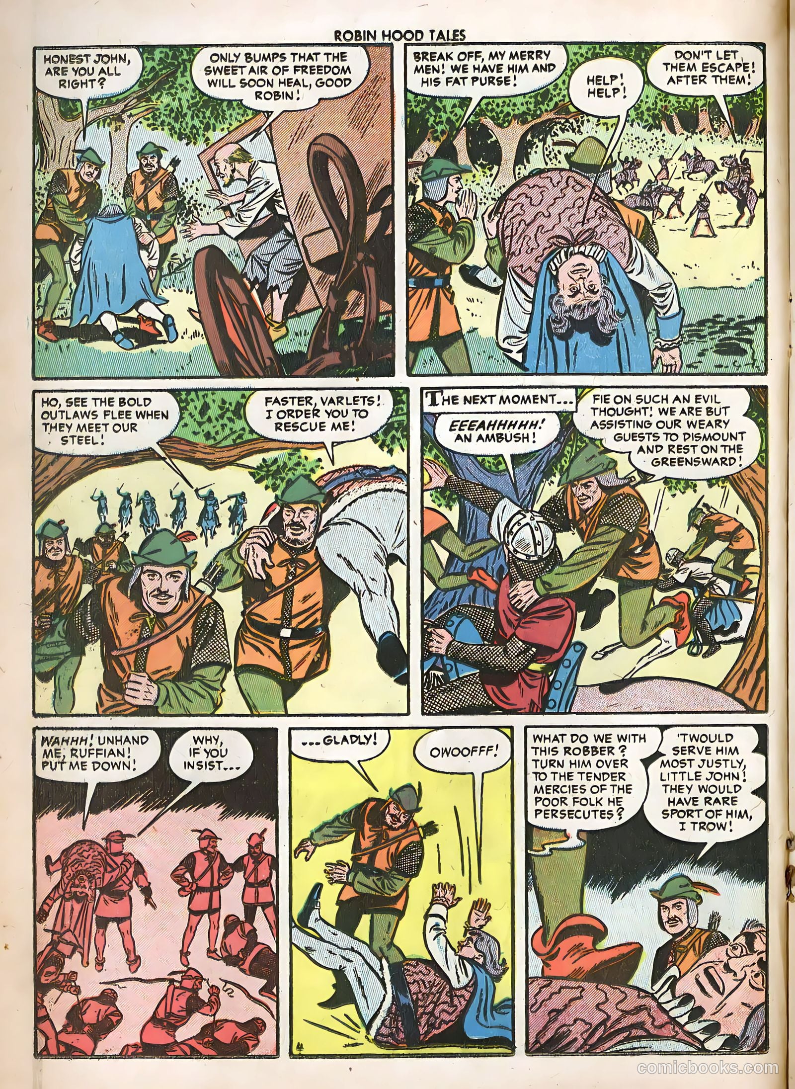 Robin Hood Tales #1 (1956) — page 16 of 36