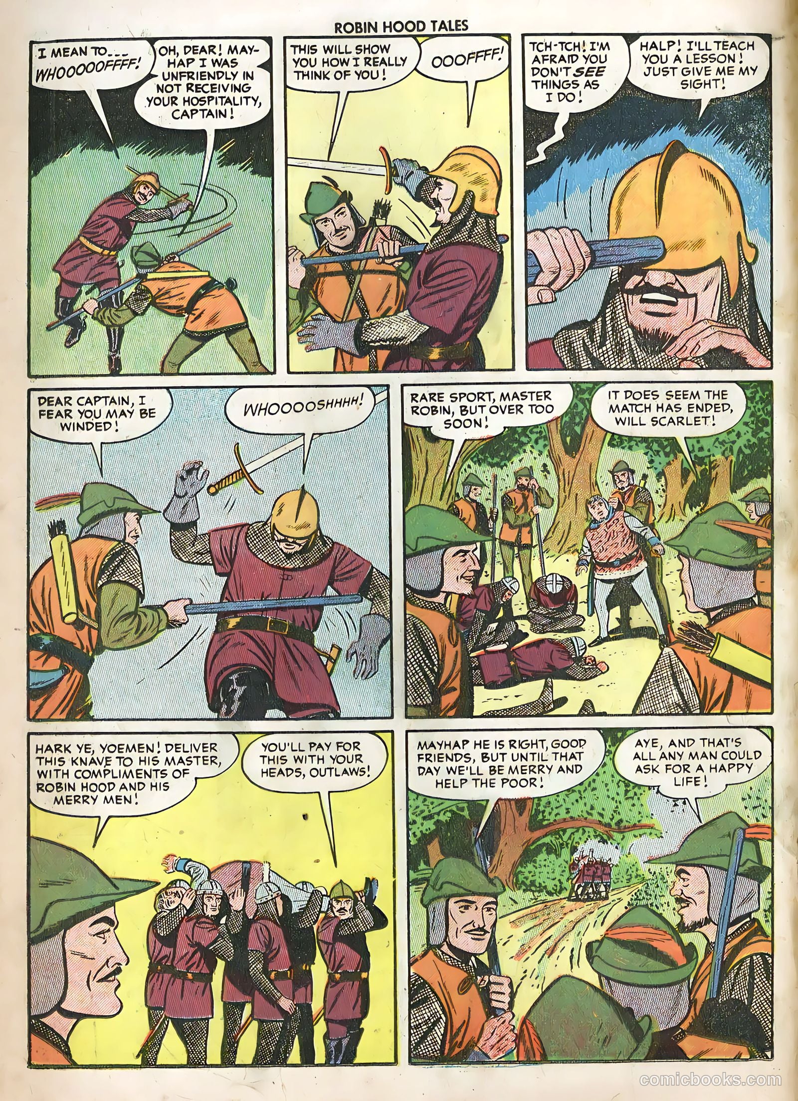 Robin Hood Tales #1 (1956) — page 18 of 36