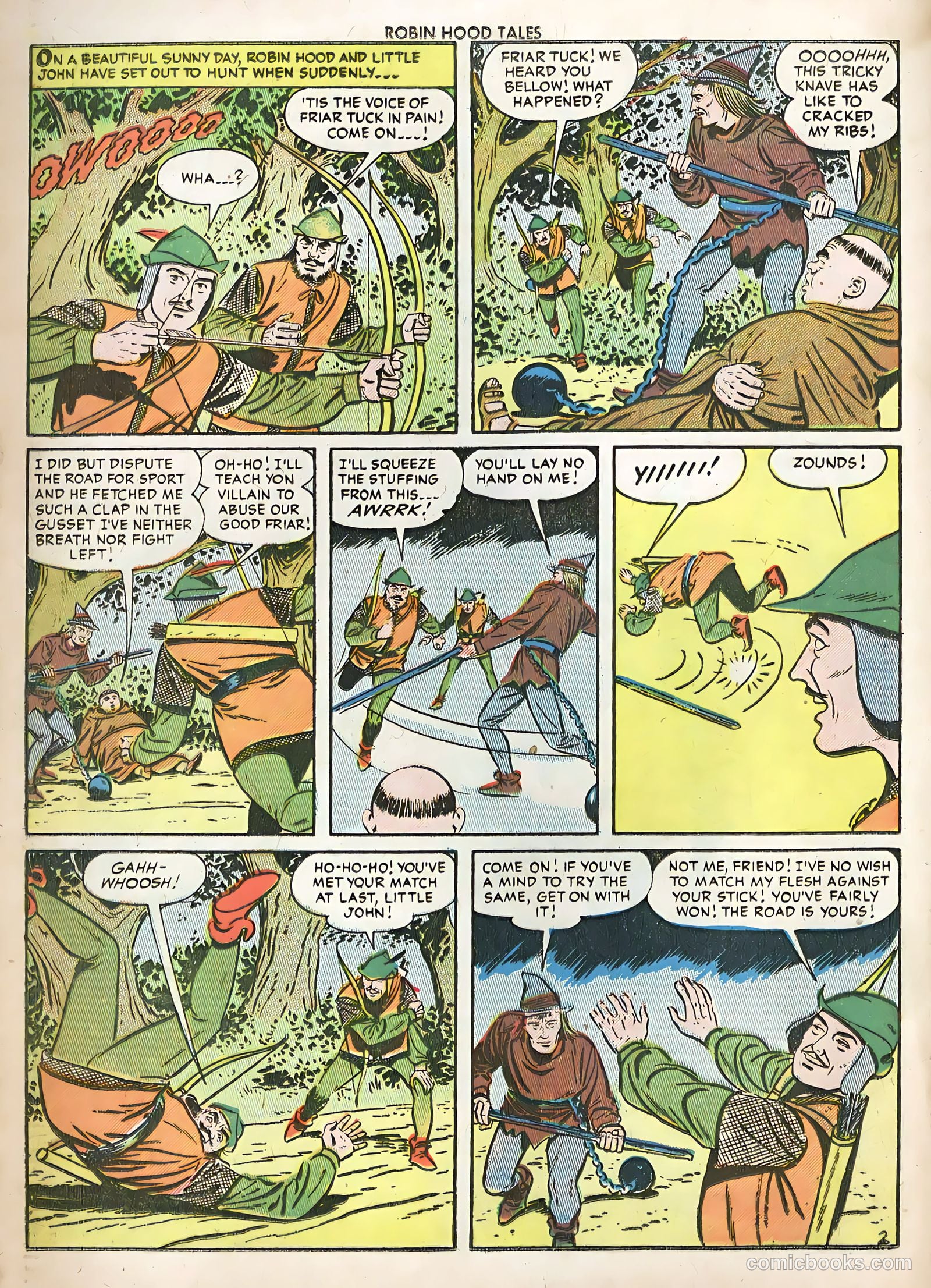 Robin Hood Tales #1 (1956) — page 20 of 36