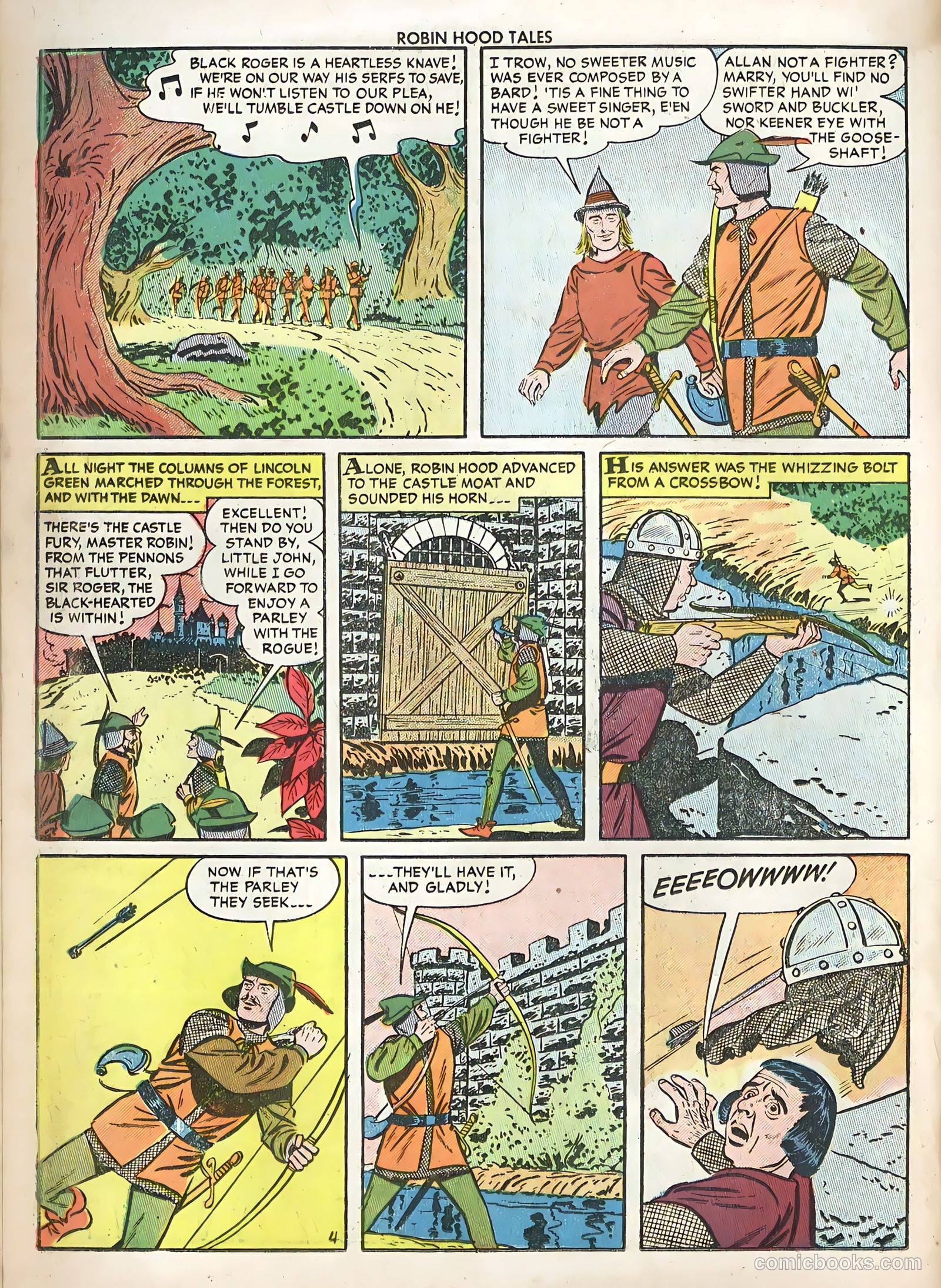 Robin Hood Tales #1 (1956) — page 22 of 36