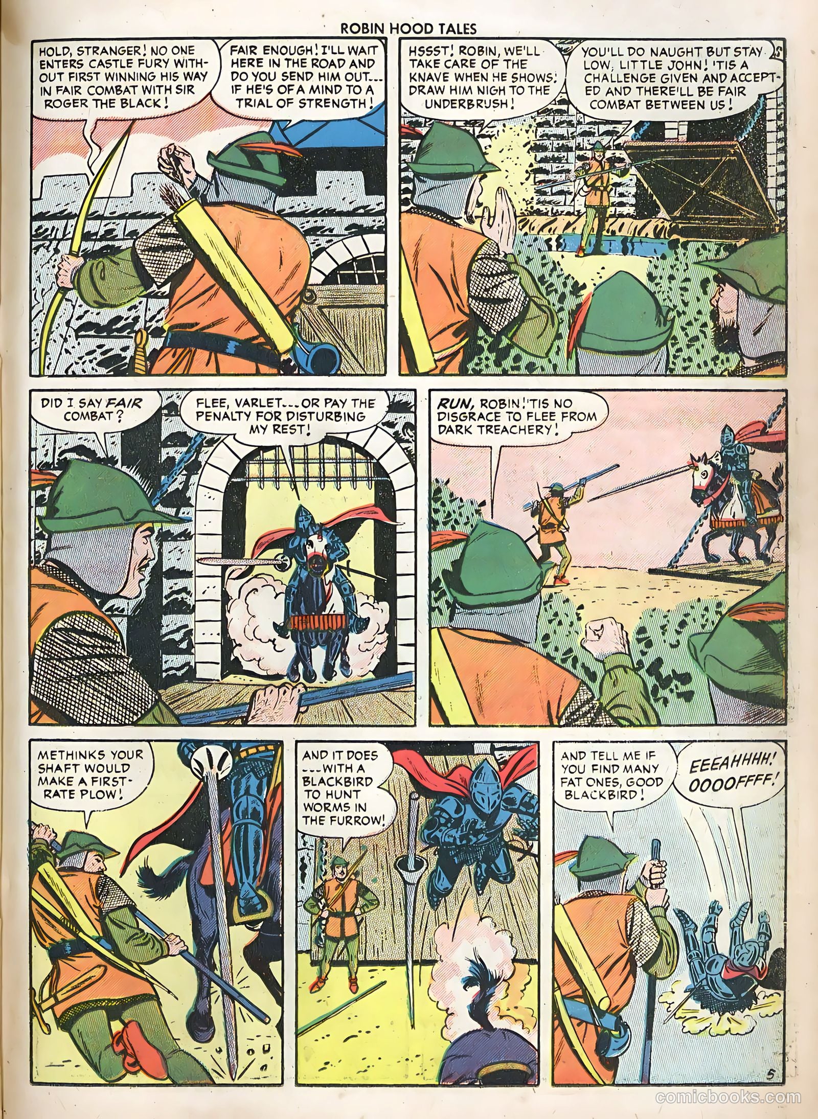 Robin Hood Tales #1 (1956) — page 23 of 36