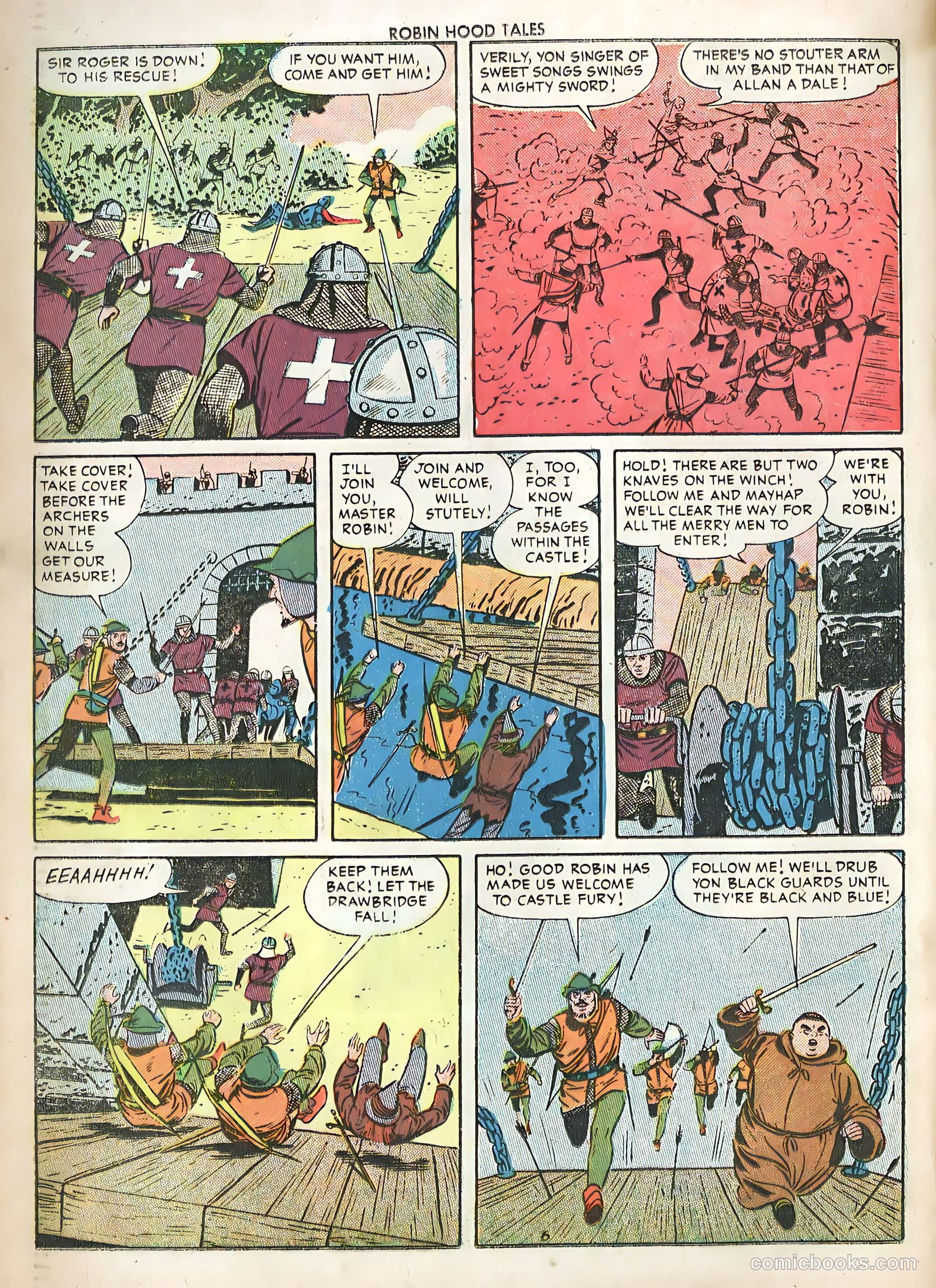 Robin Hood Tales #1 (1956) — page 24 of 36