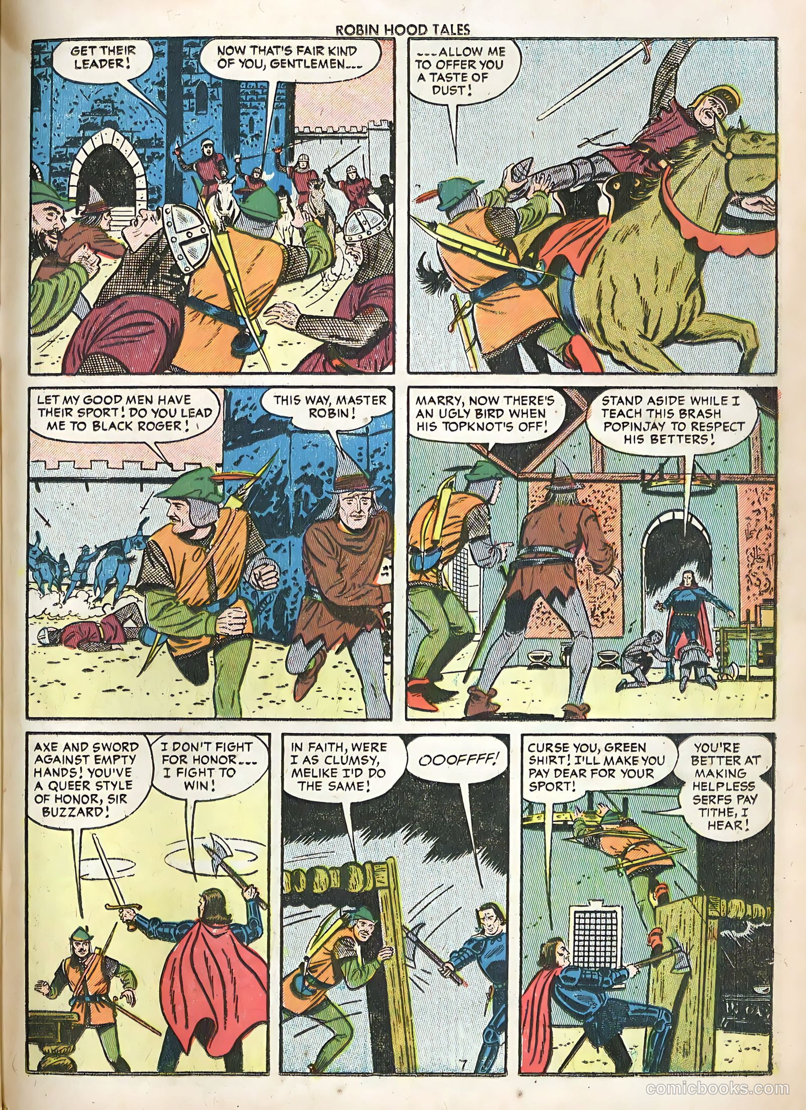 Robin Hood Tales #1 (1956) — page 25 of 36