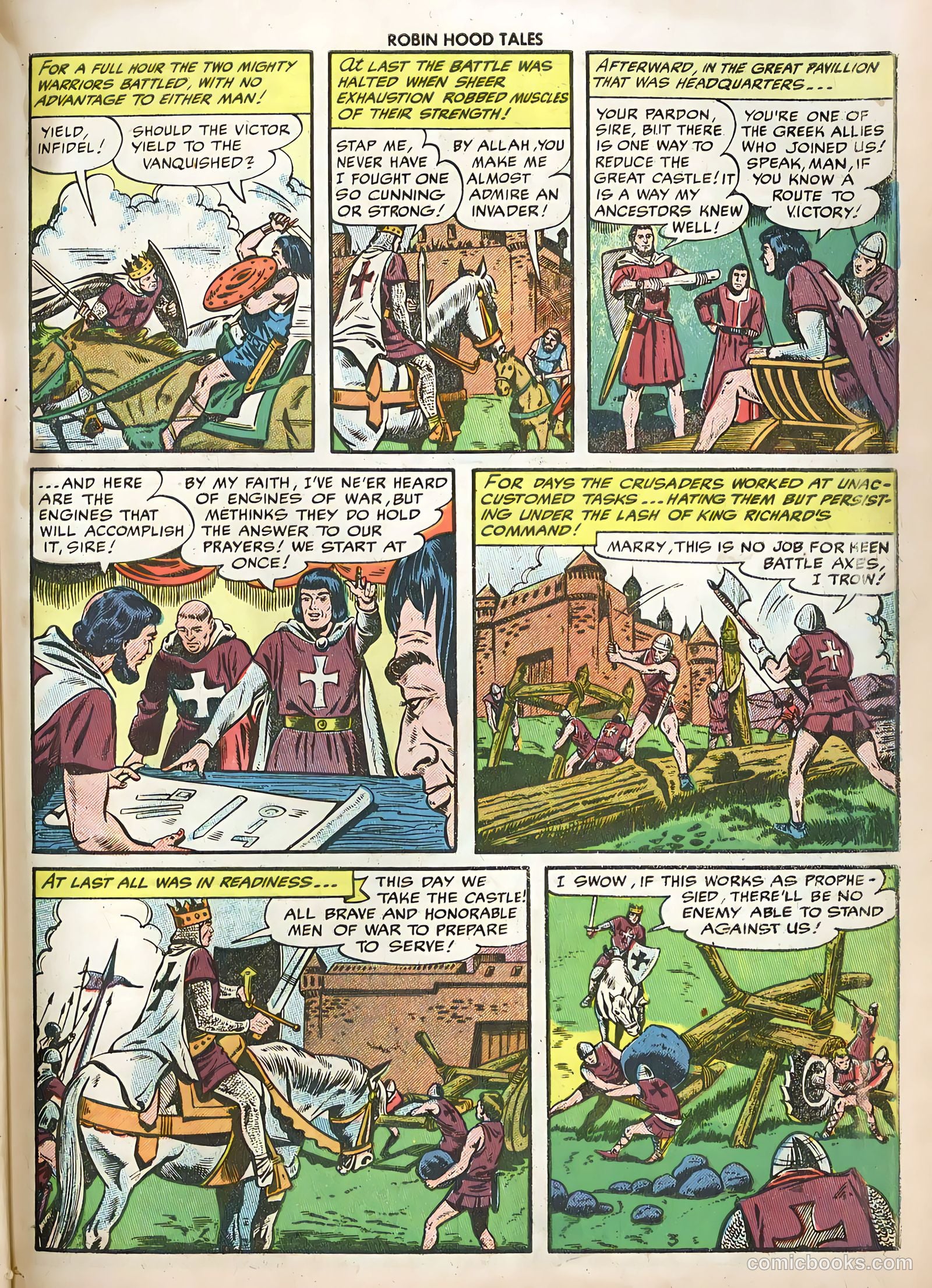 Robin Hood Tales #1 (1956) — page 31 of 36